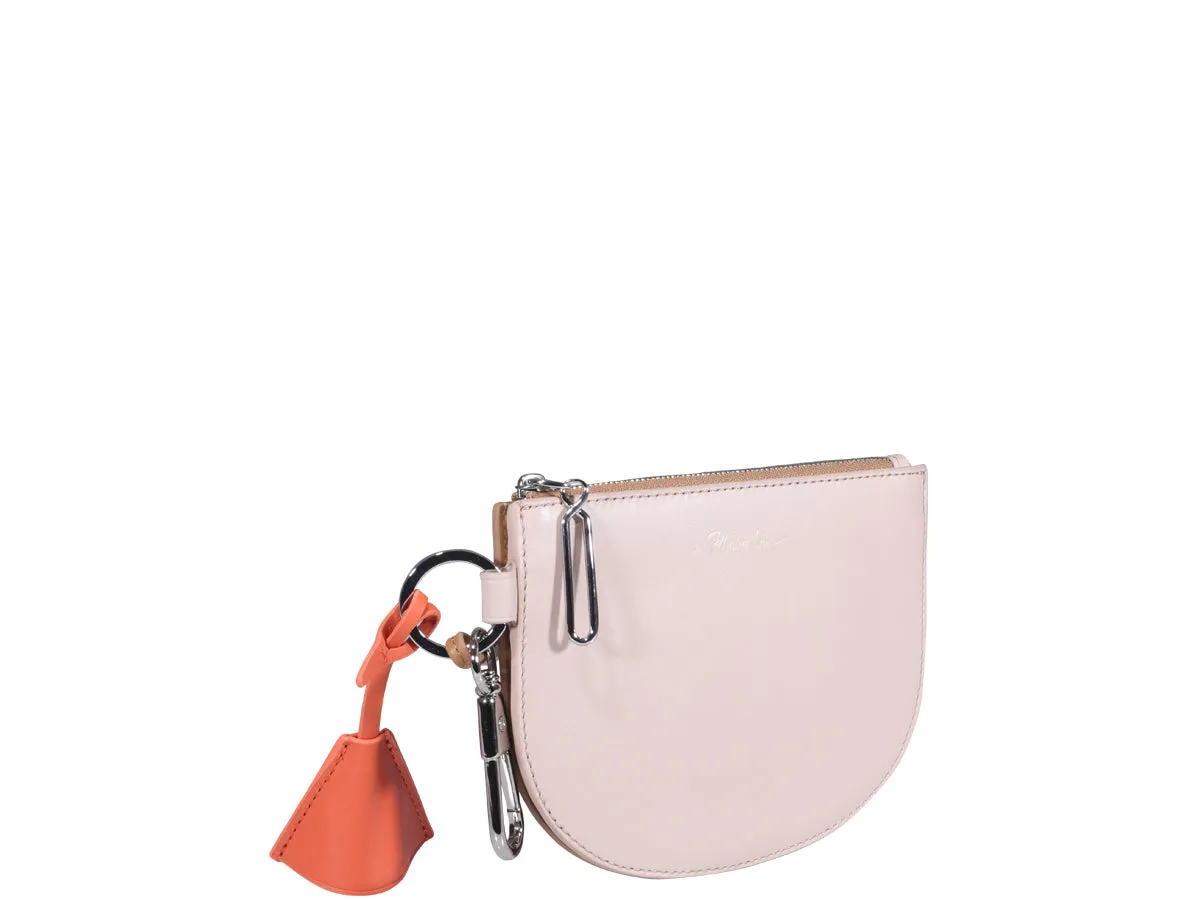 3.1 Phillip Lim Logo Printed Zipped Clutch Bag