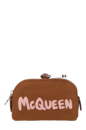Alexander McQueen Graffiti Small Zip Pouch