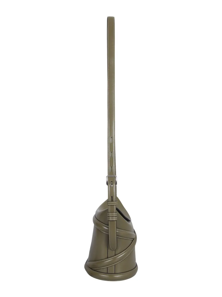 Alexander McQueen The Curve Bucket Bag