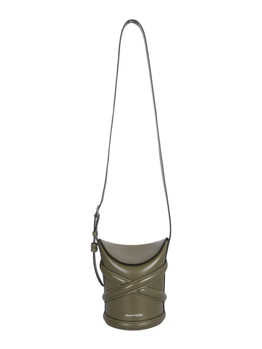 Alexander McQueen The Curve Bucket Bag
