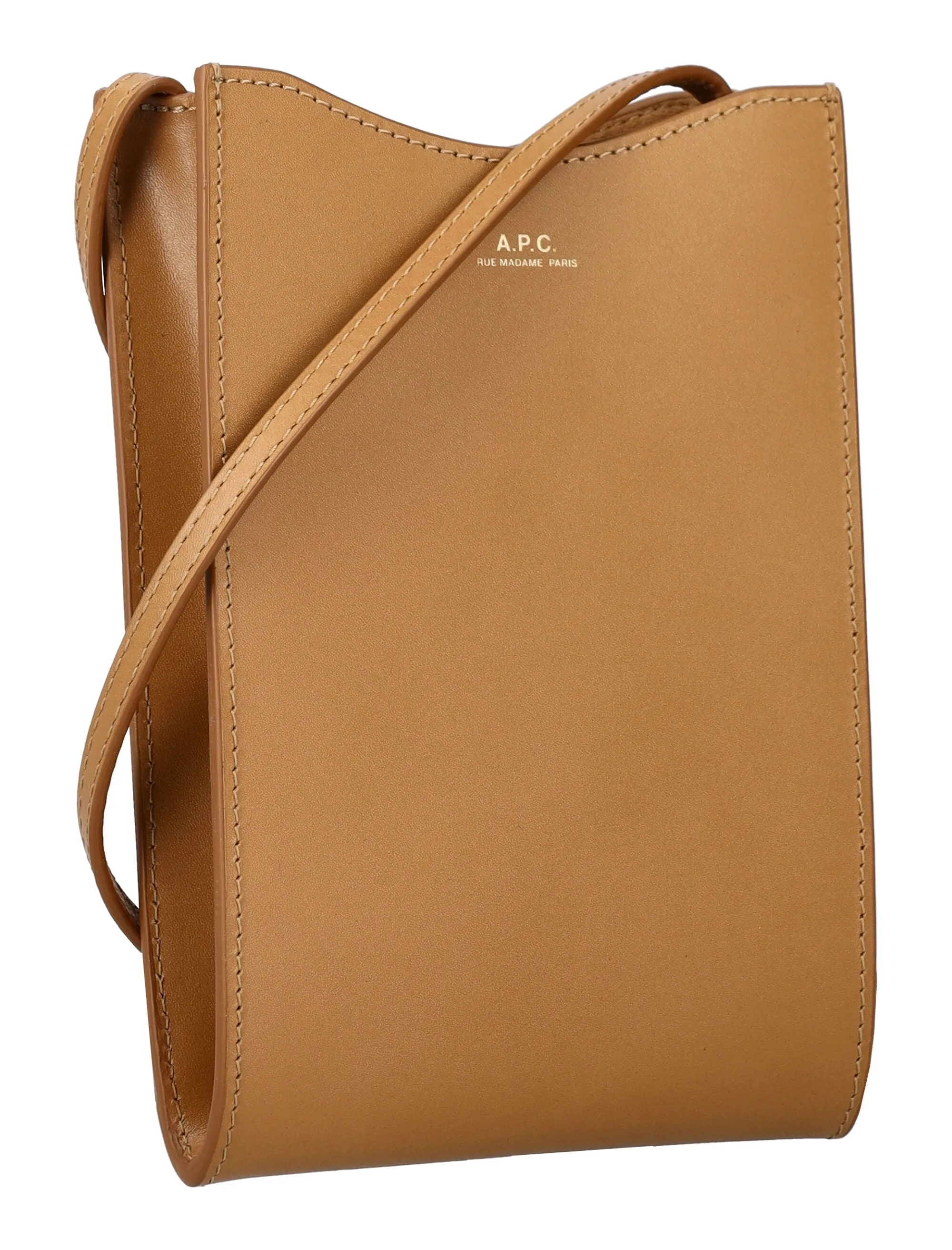 A.P.C Jamie Logo-Embossed Detail Crossbody Bag