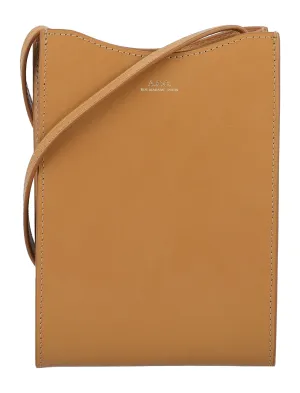 A.P.C Jamie Logo-Embossed Detail Crossbody Bag