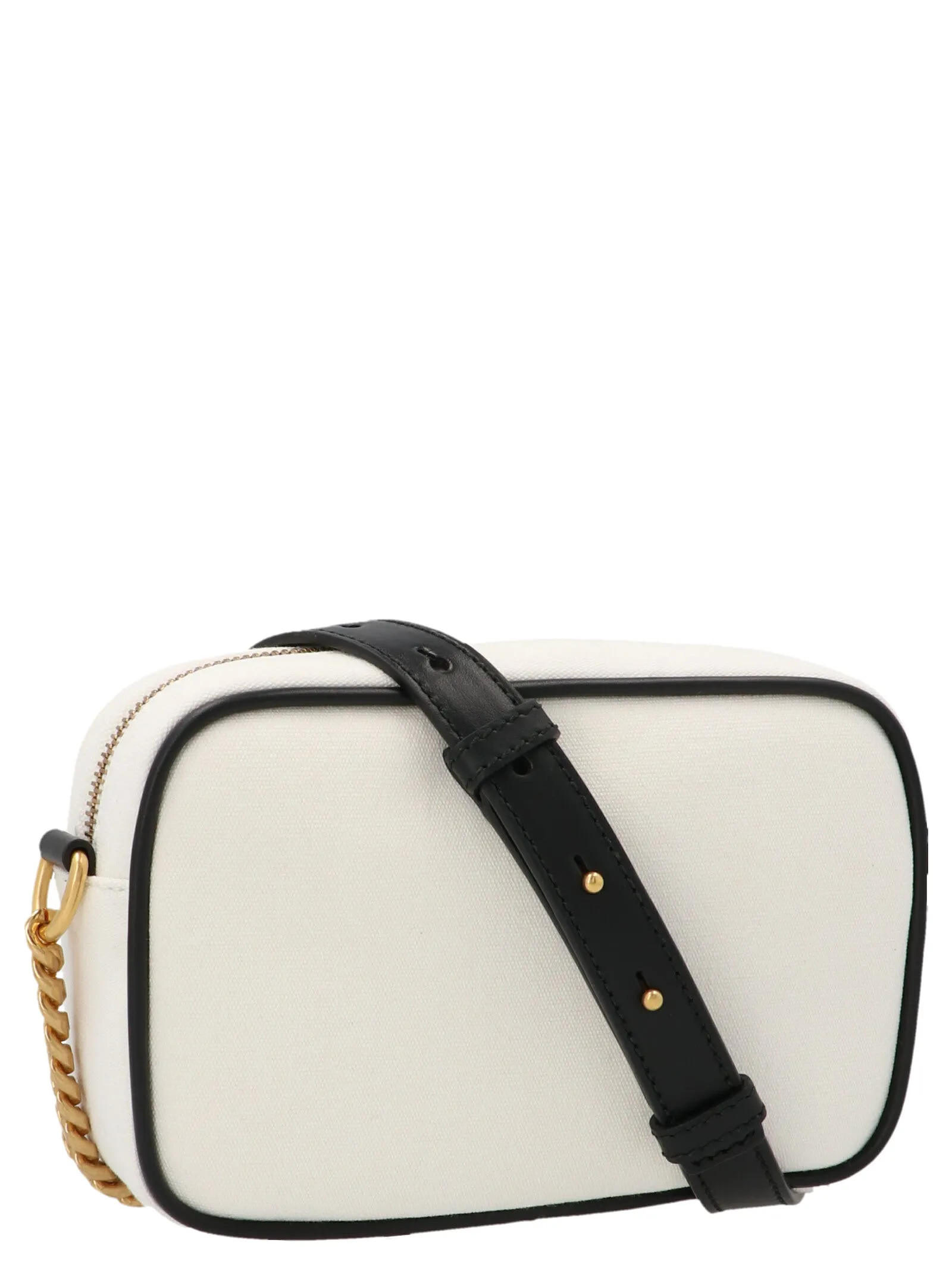 Balmain B-Army 18 Logo Printed Zipped Camera Bag