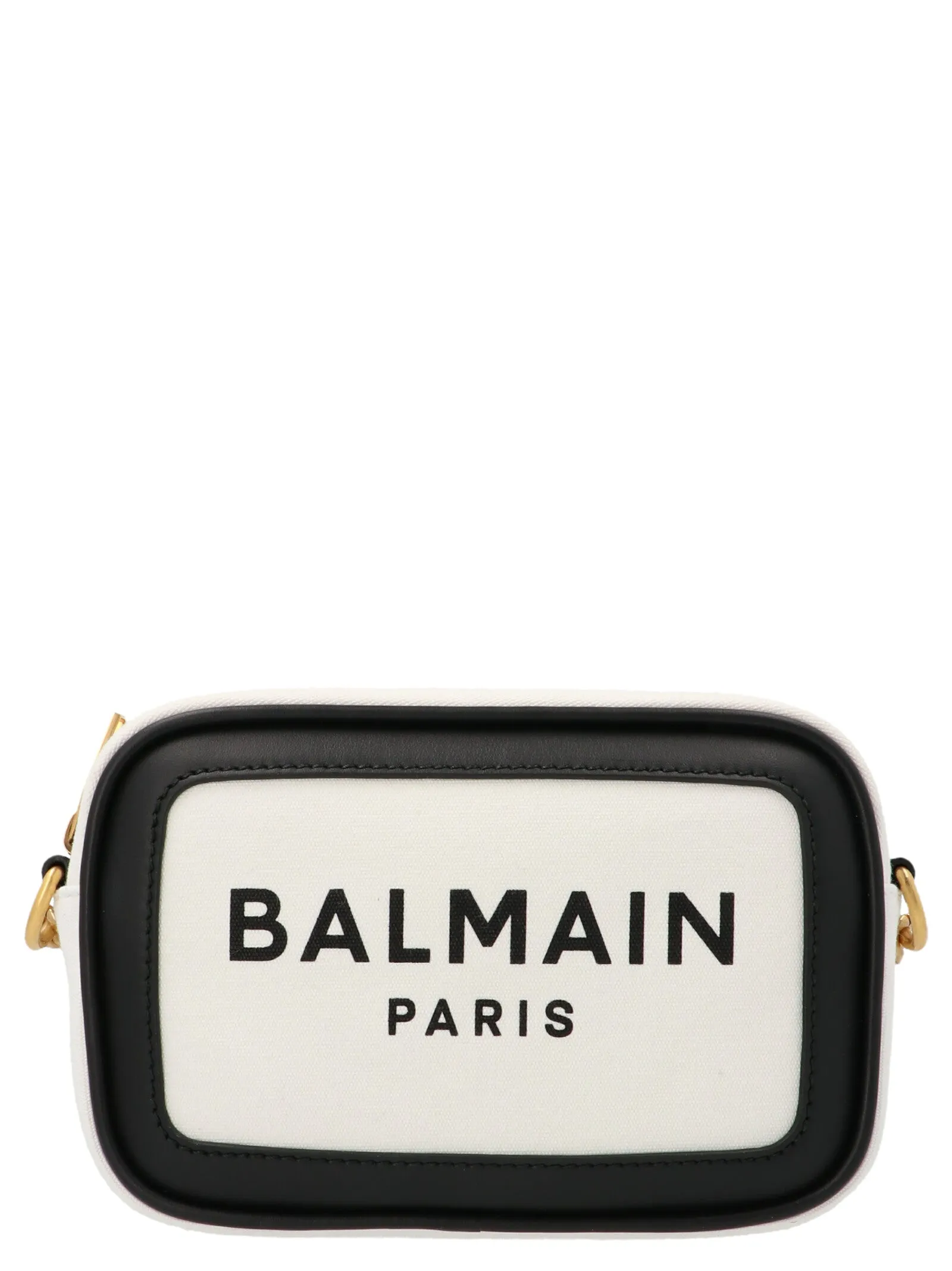 Balmain B-Army 18 Logo Printed Zipped Camera Bag