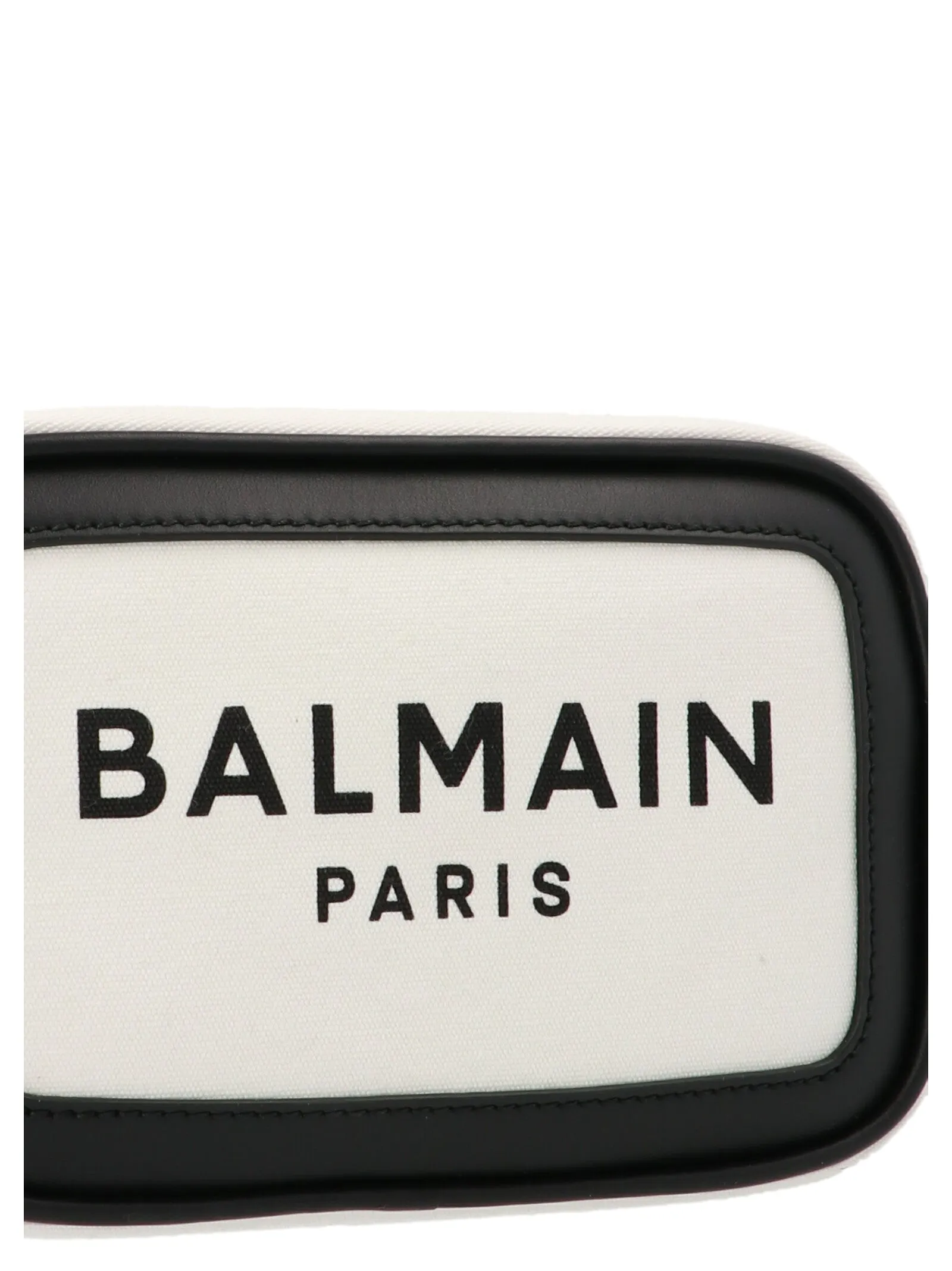 Balmain B-Army 18 Logo Printed Zipped Camera Bag