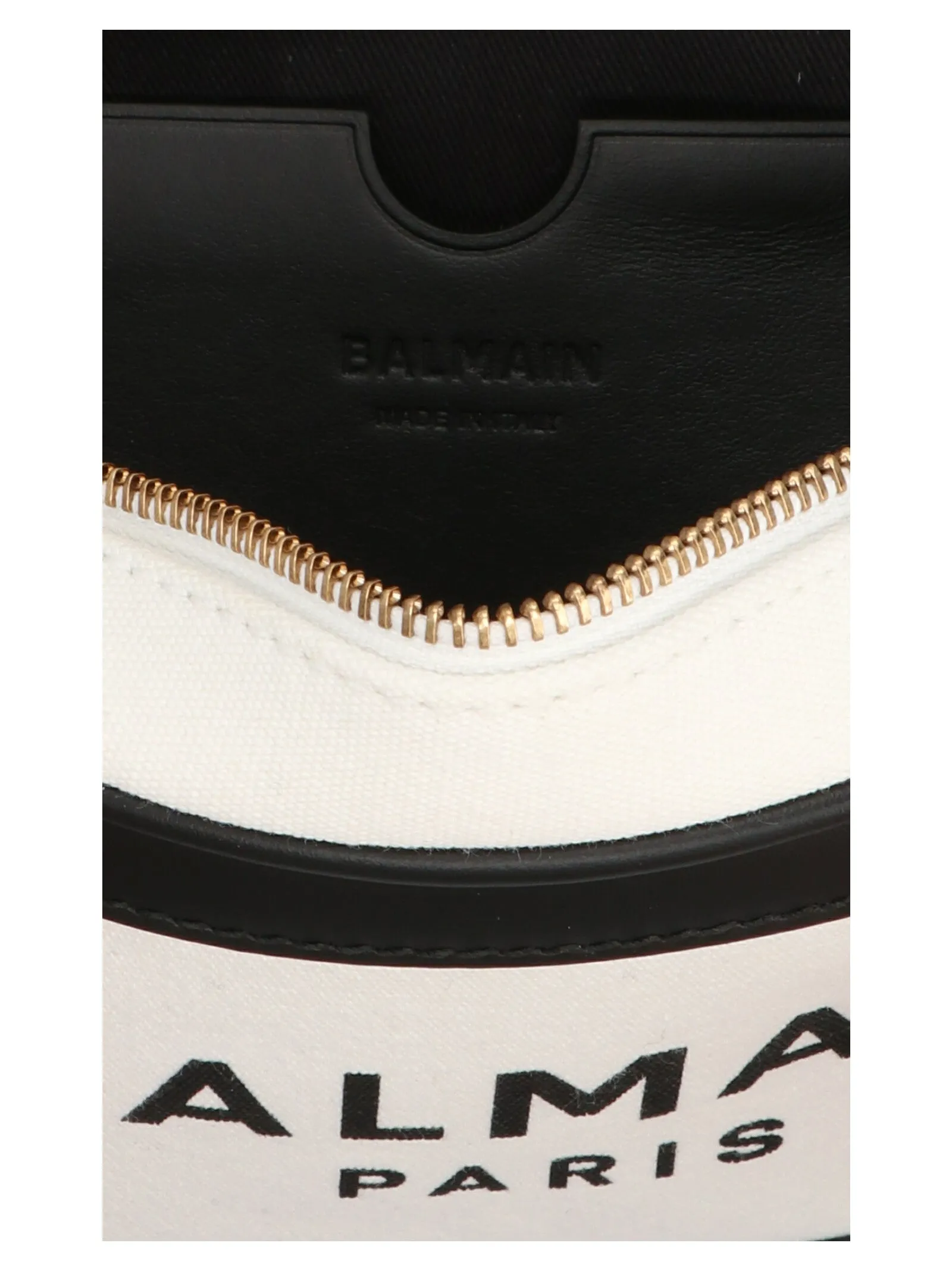 Balmain B-Army 18 Logo Printed Zipped Camera Bag