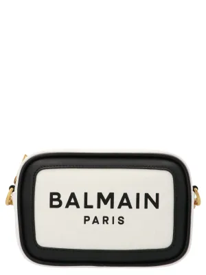 Balmain B-Army 18 Logo Printed Zipped Camera Bag