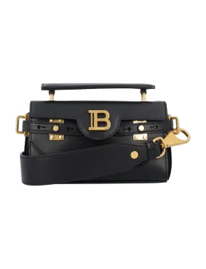 Balmain B-Buzz 19 Foldover Top Clutch Bag