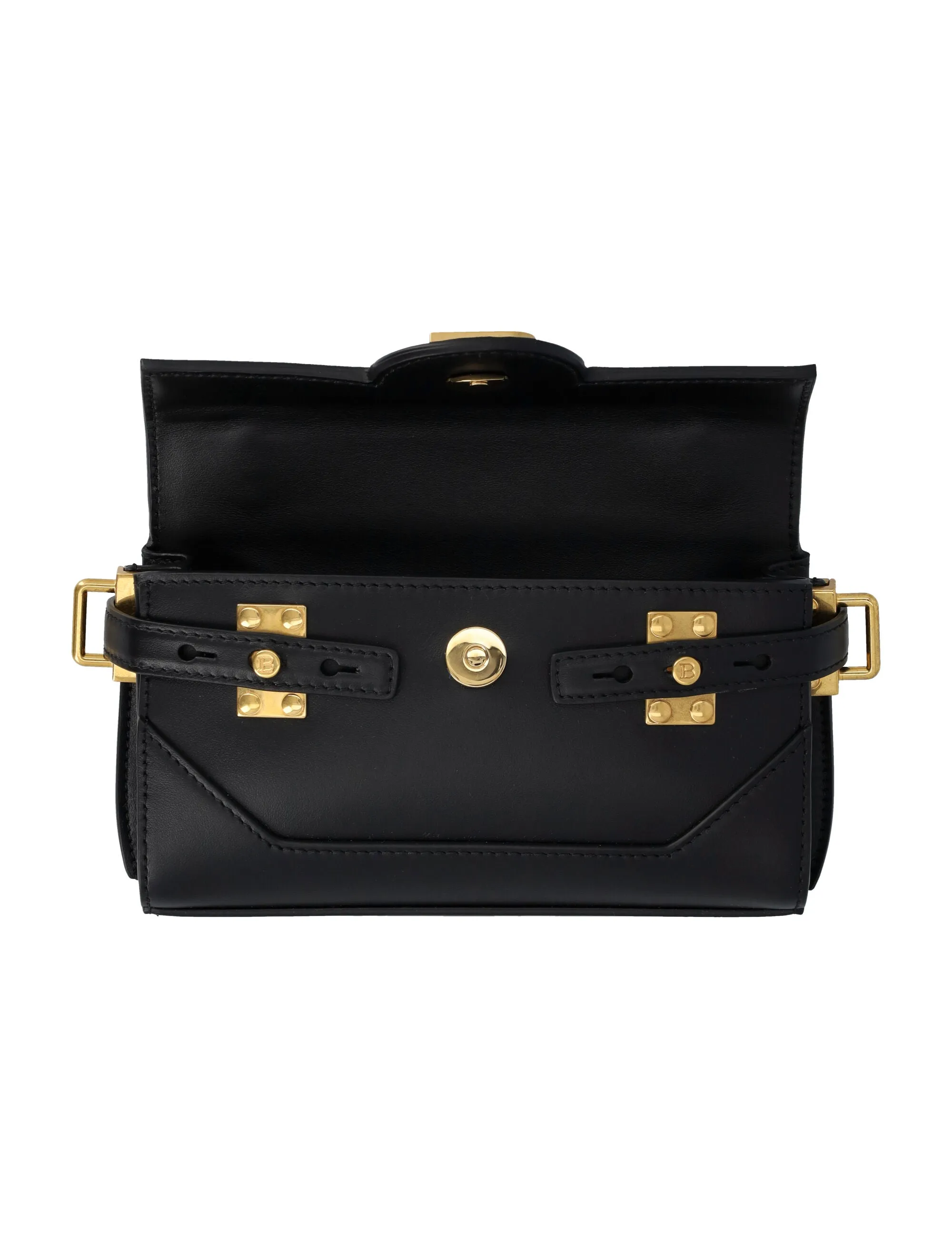 Balmain B-Buzz 19 Foldover Top Clutch Bag