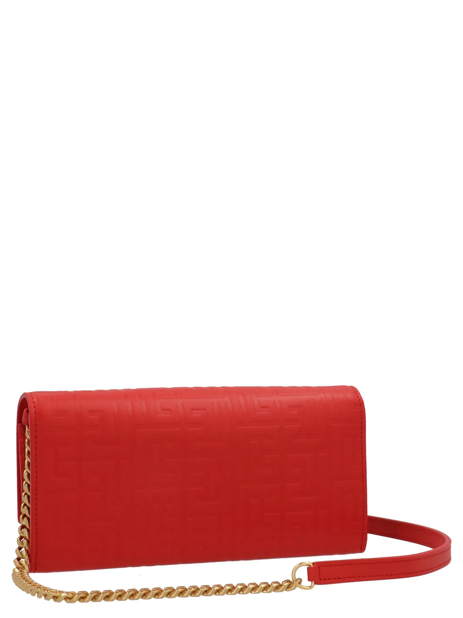 Balmain Logo Plaque Debossed Monogram Shoulder Bag
