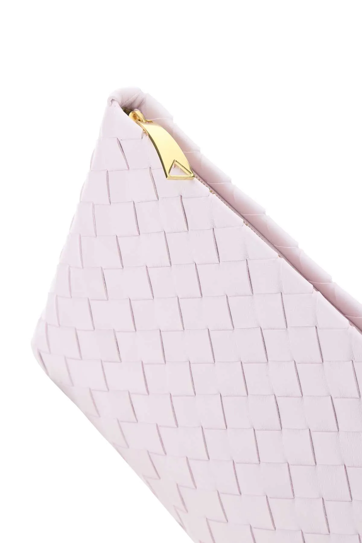 Bottega Veneta Large Intrecciato Zipped Pouch