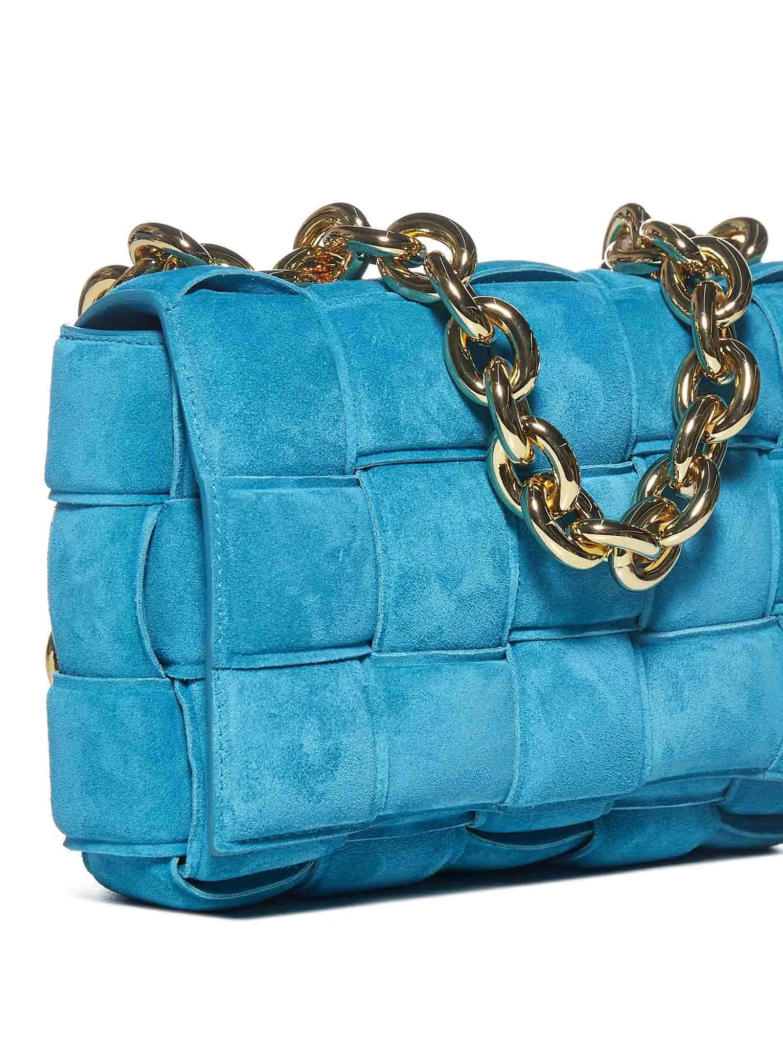 Bottega Veneta The Chain Cassette Foldover Shoulder Bag