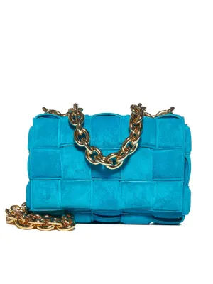 Bottega Veneta The Chain Cassette Foldover Shoulder Bag