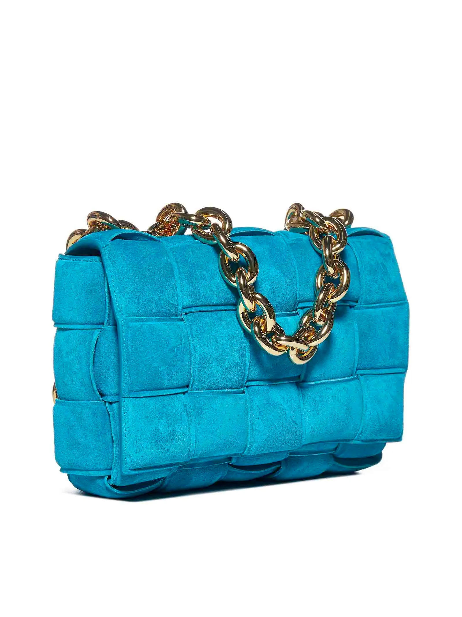 Bottega Veneta The Chain Cassette Foldover Shoulder Bag
