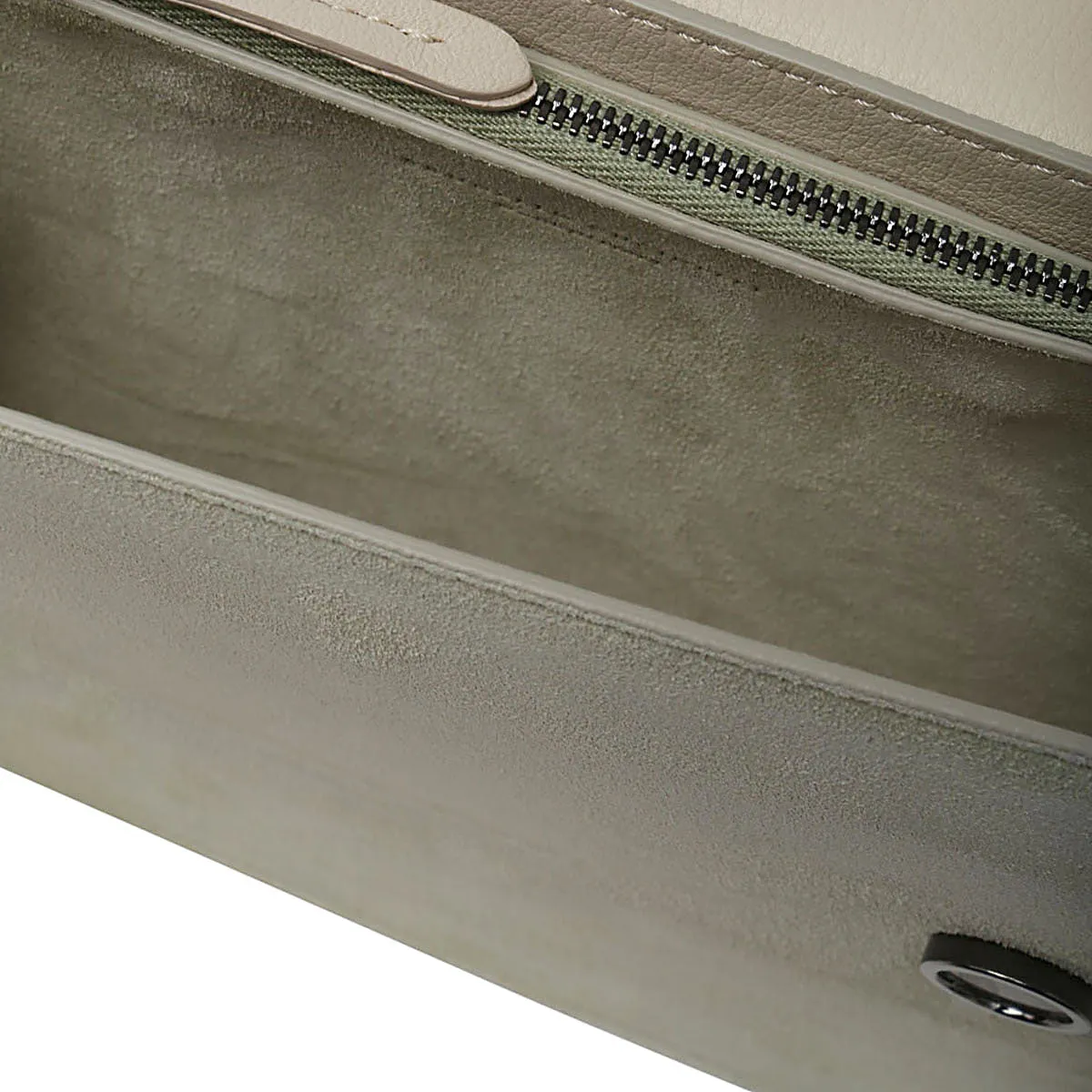 Brunello Cucinelli Logo Debossed Foldover Crossbody Bag
