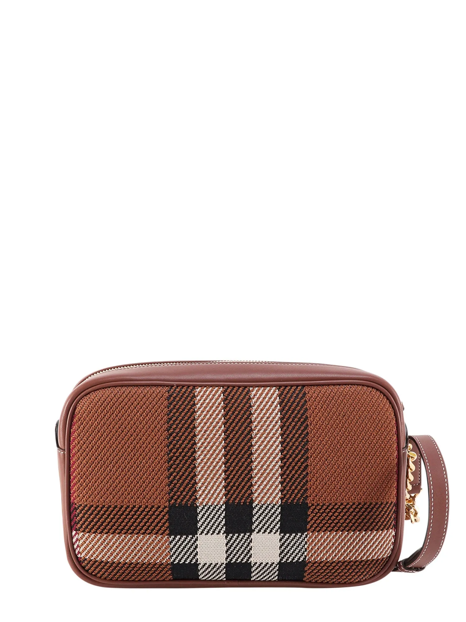 Burberry Lola Knitted Check Small Camera Bag