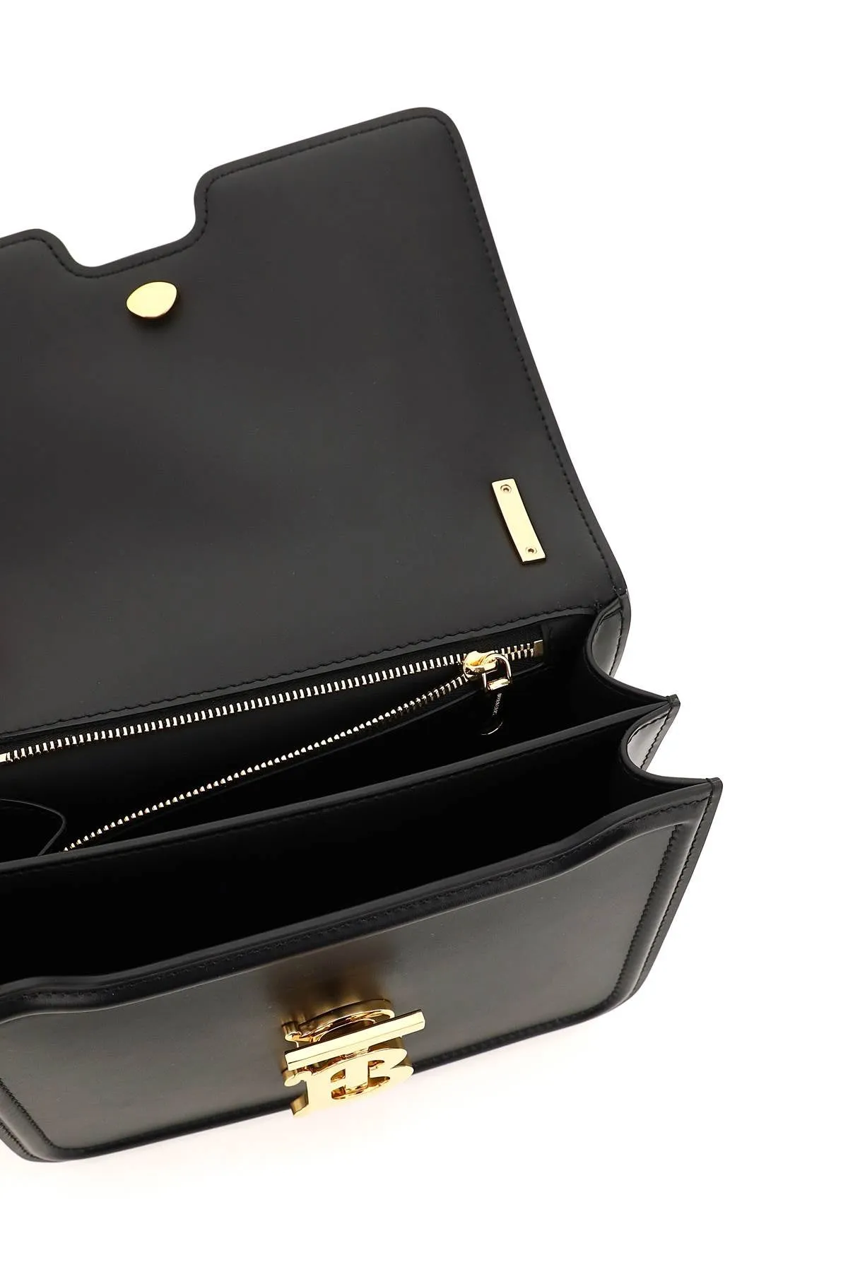 Burberry Small TB Plaque Chained Shoulder Bag