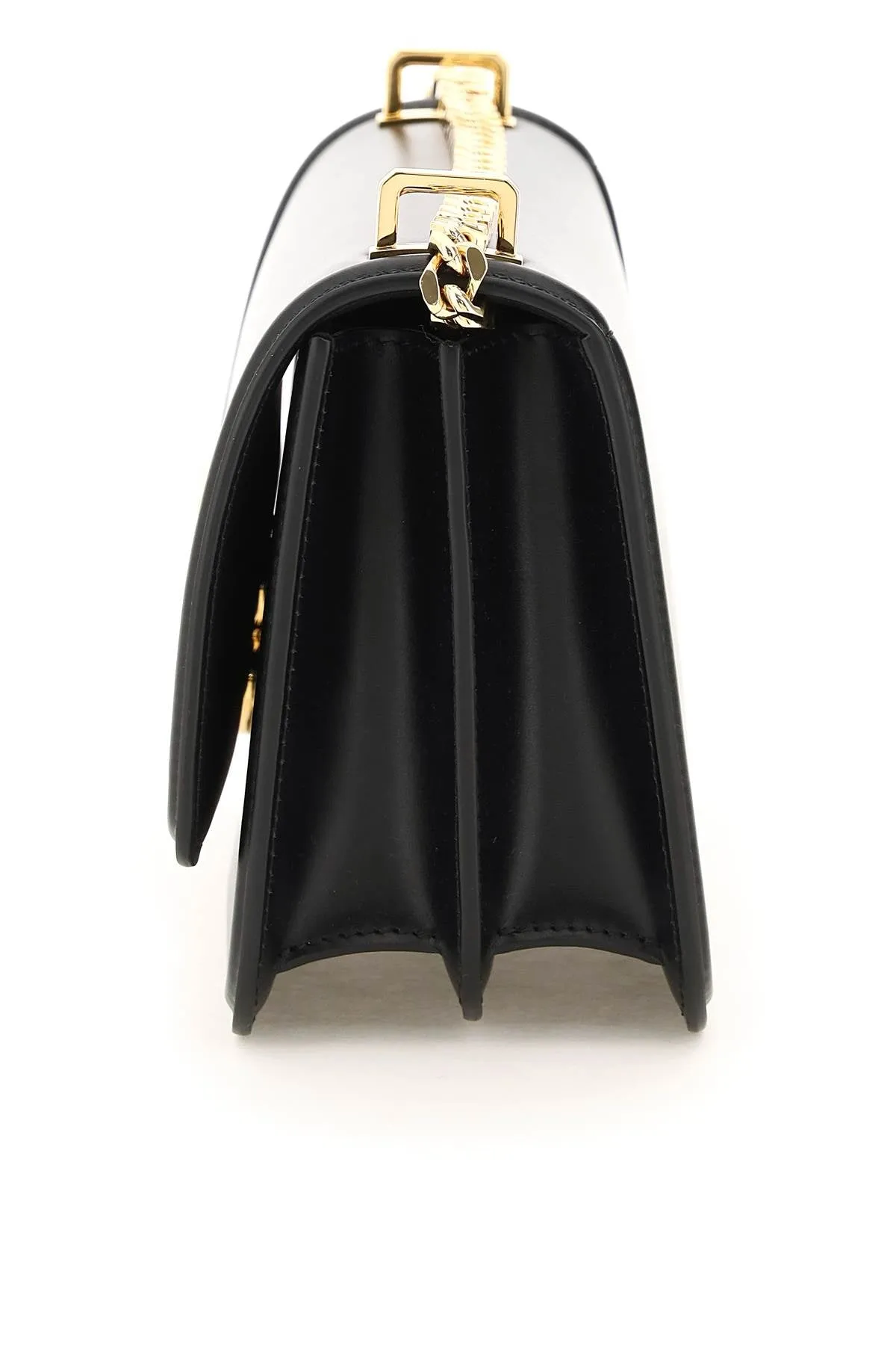 Burberry Small TB Plaque Chained Shoulder Bag