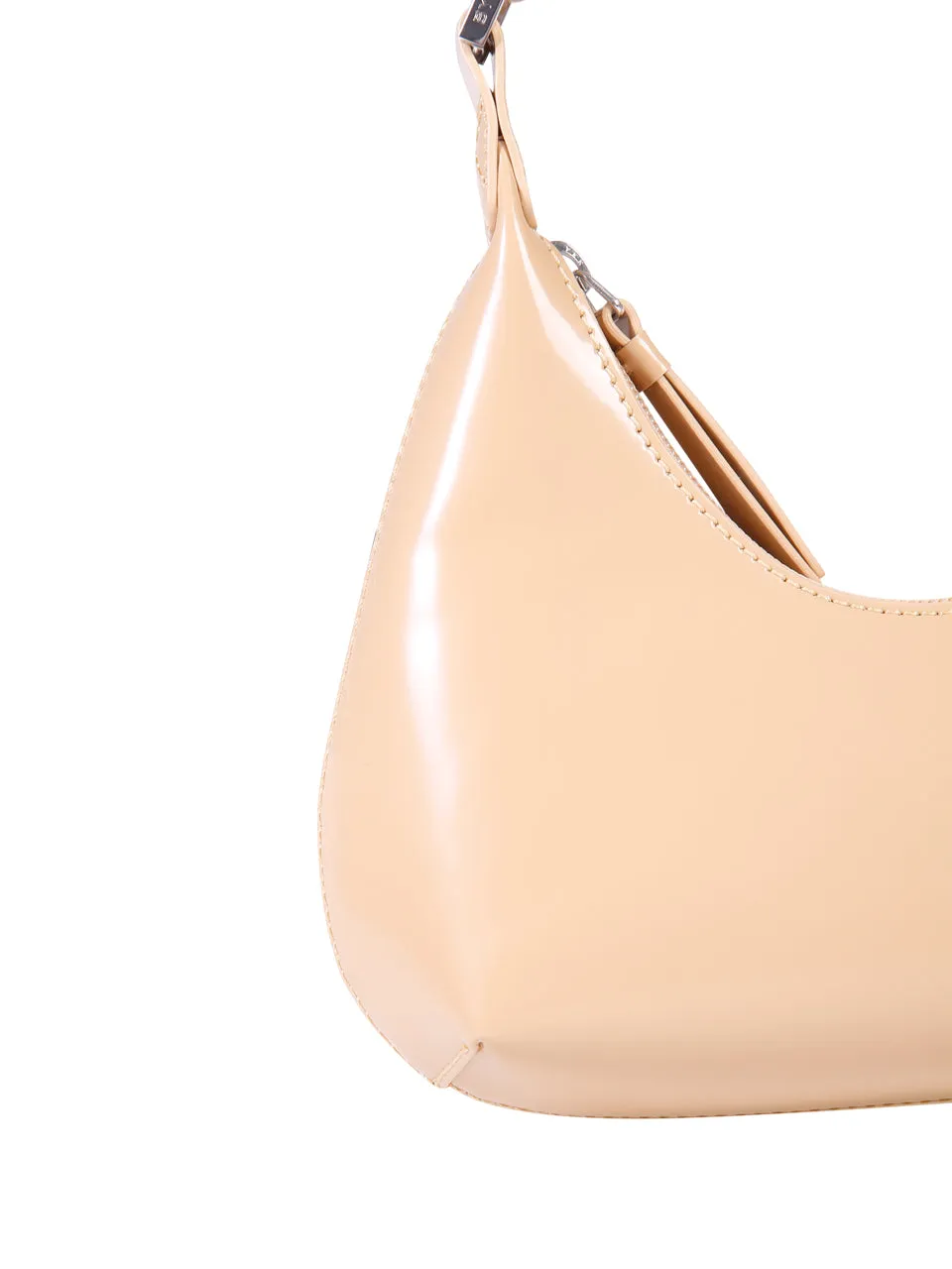 By Far Amber Zip-Up Shoulder Bag