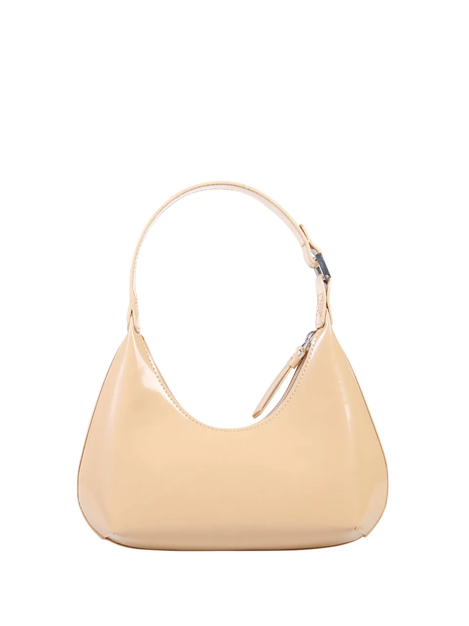 By Far Amber Zip-Up Shoulder Bag