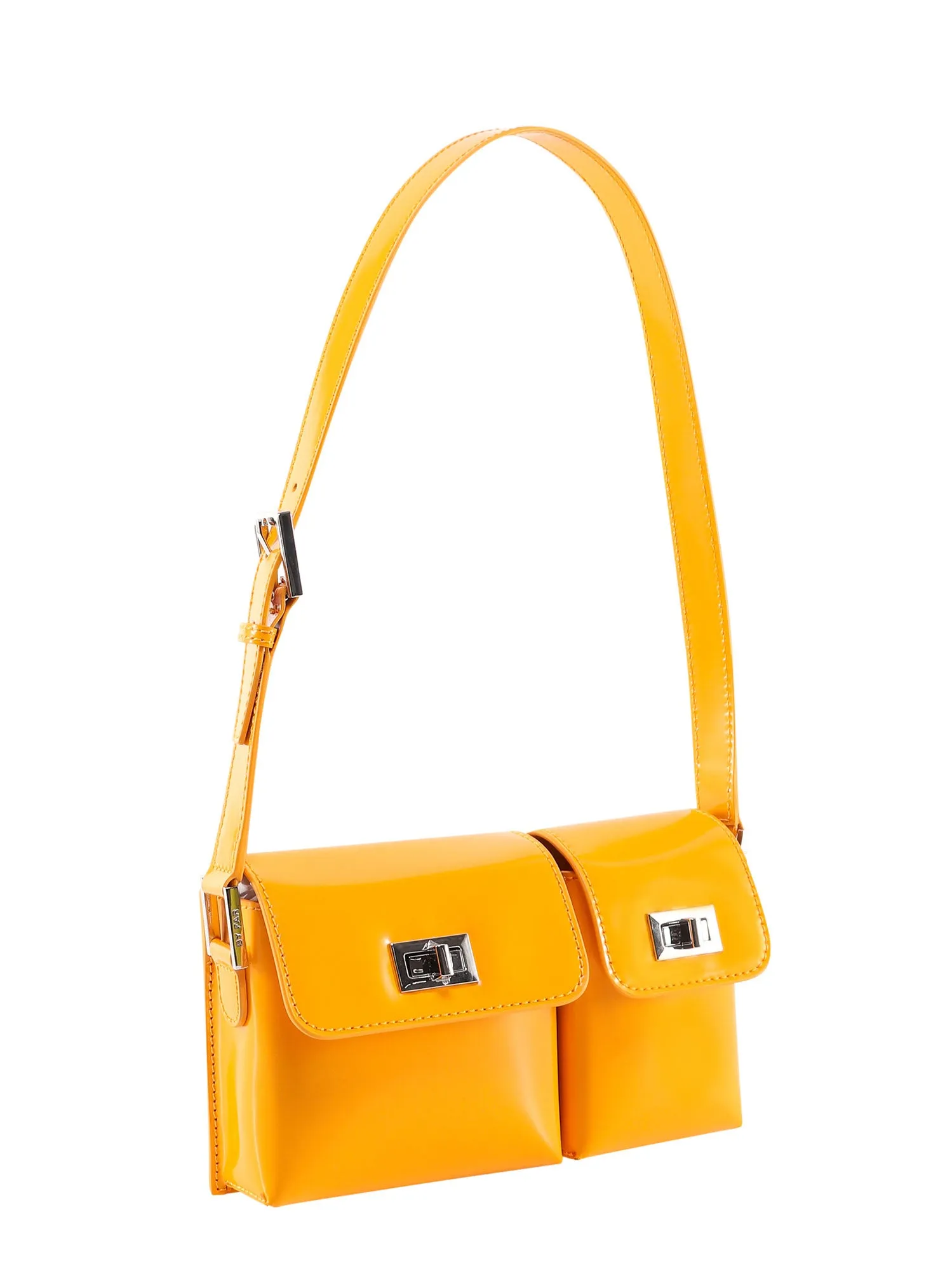 By Far Baby Billy Flip Locked Crossbody Bag
