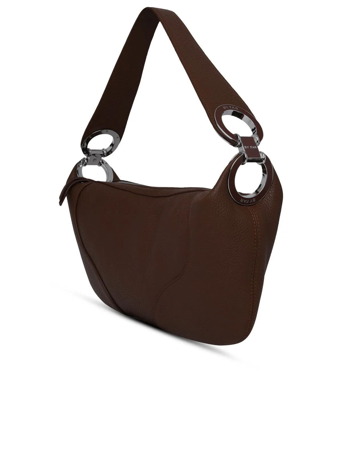 By Far Hoop Detailed Zipped Tote Bag