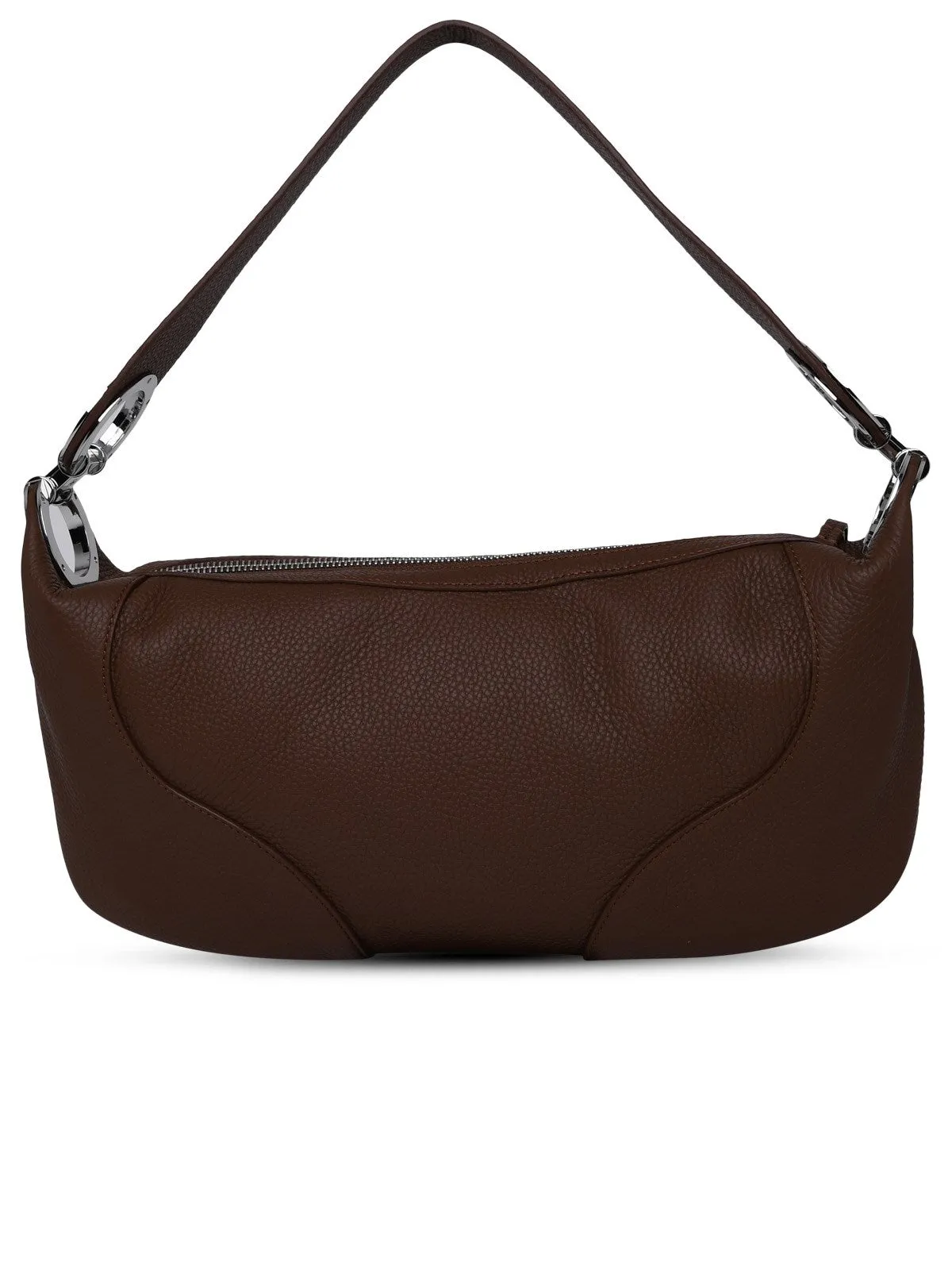 By Far Hoop Detailed Zipped Tote Bag