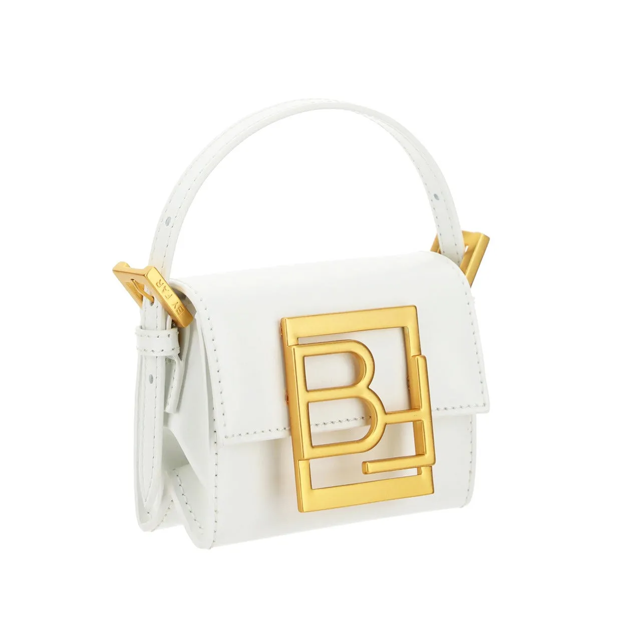 By Far Logo Plaque Shoulder Bag