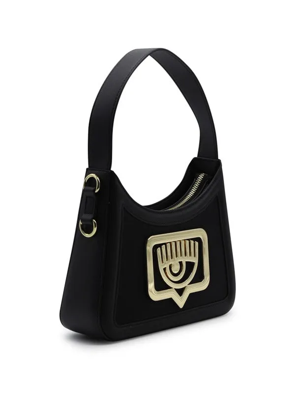 Chiara Ferragni Eye-Plaque Top Handle Bag