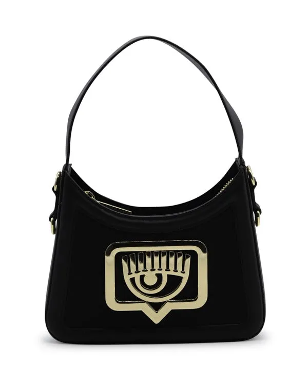 Chiara Ferragni Eye-Plaque Top Handle Bag