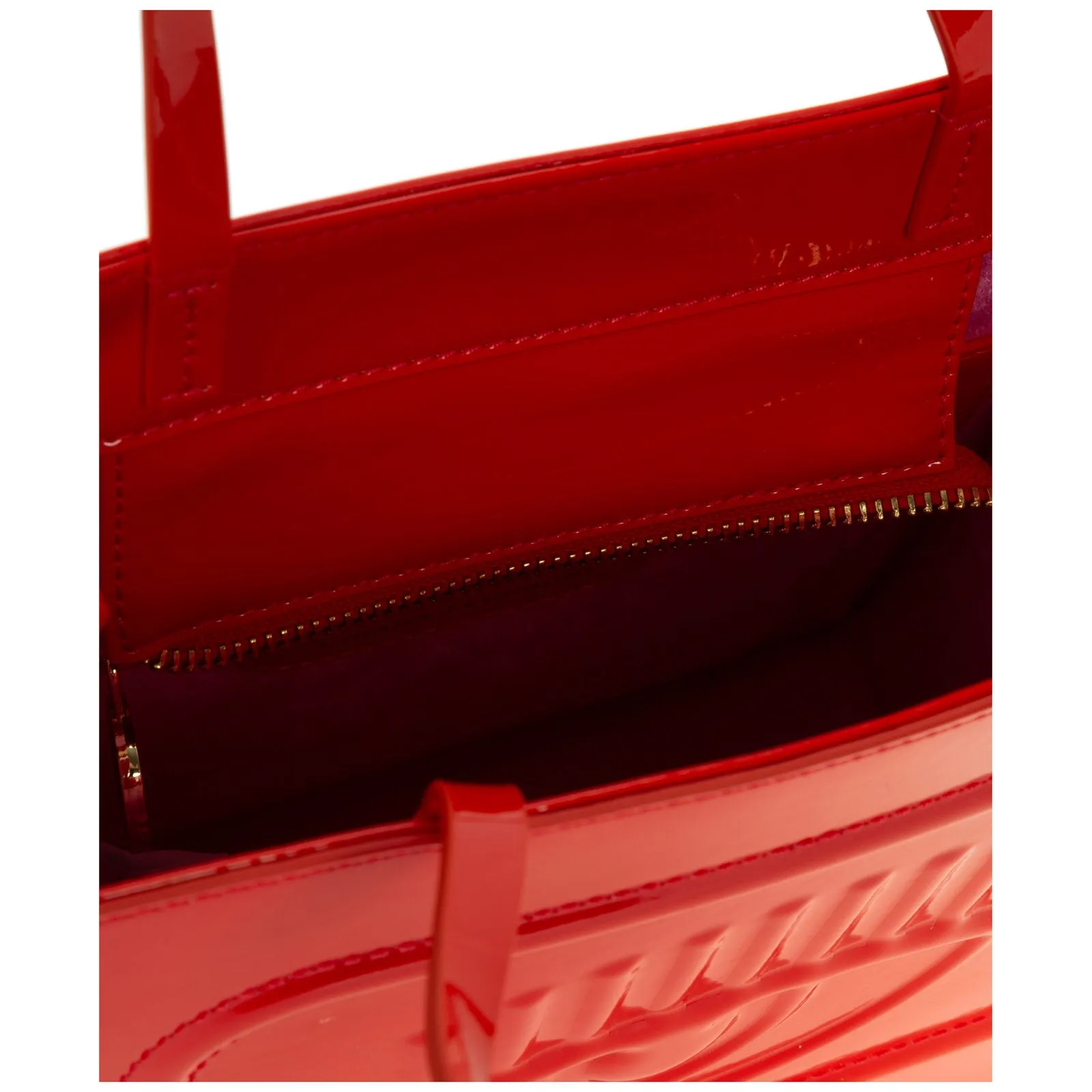 Chiara Ferragni Eyelike Logo-Embossed Small Top Handle Bag