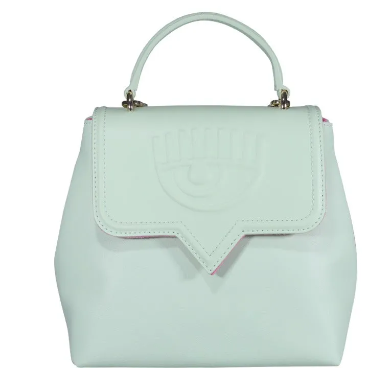 Chiara Ferragni Eyelike Small Top Handle Backpack