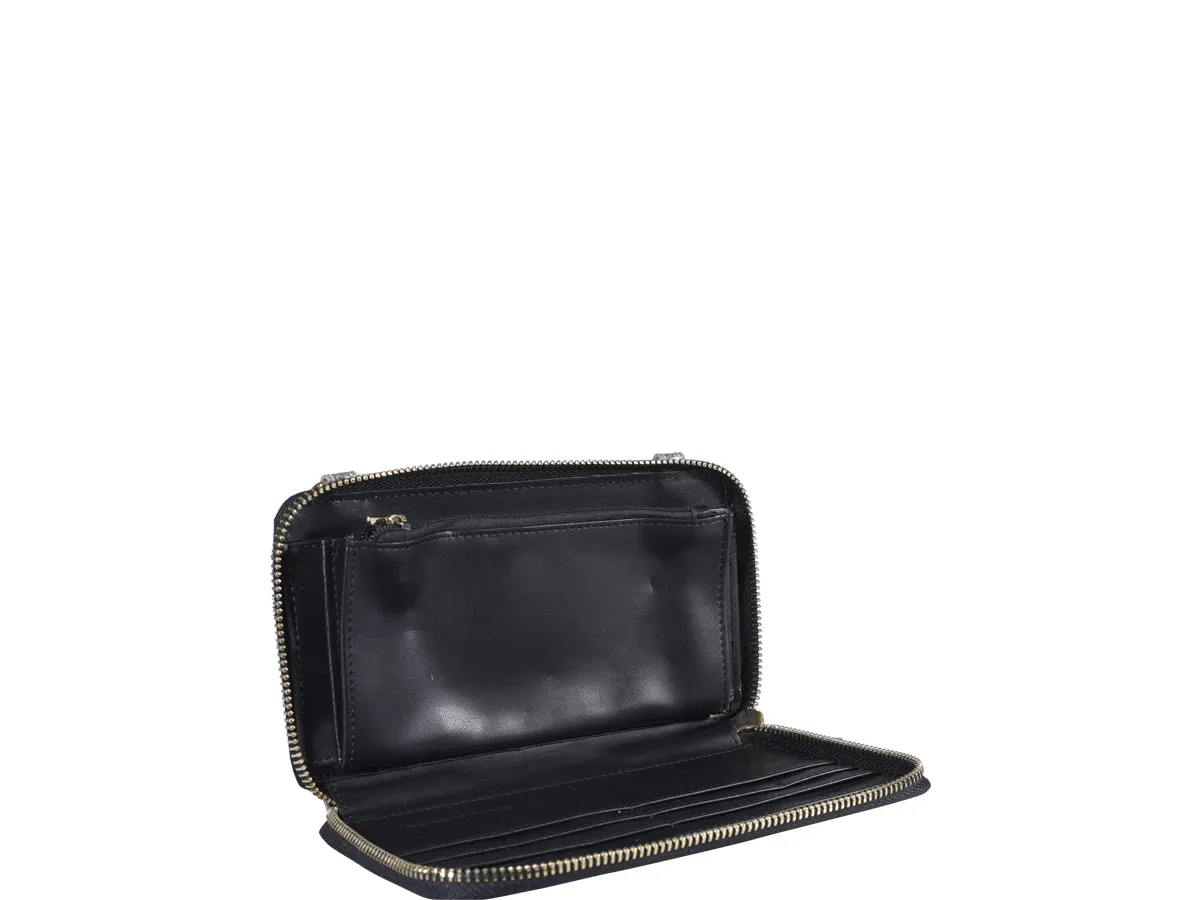 Chiara Ferragni Eyestar Detail Glitter Embellished Crossbody Bag