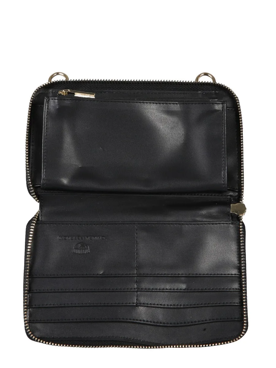 Chiara Ferragni Eyestar Embroidered Zipped Crossbody Bag