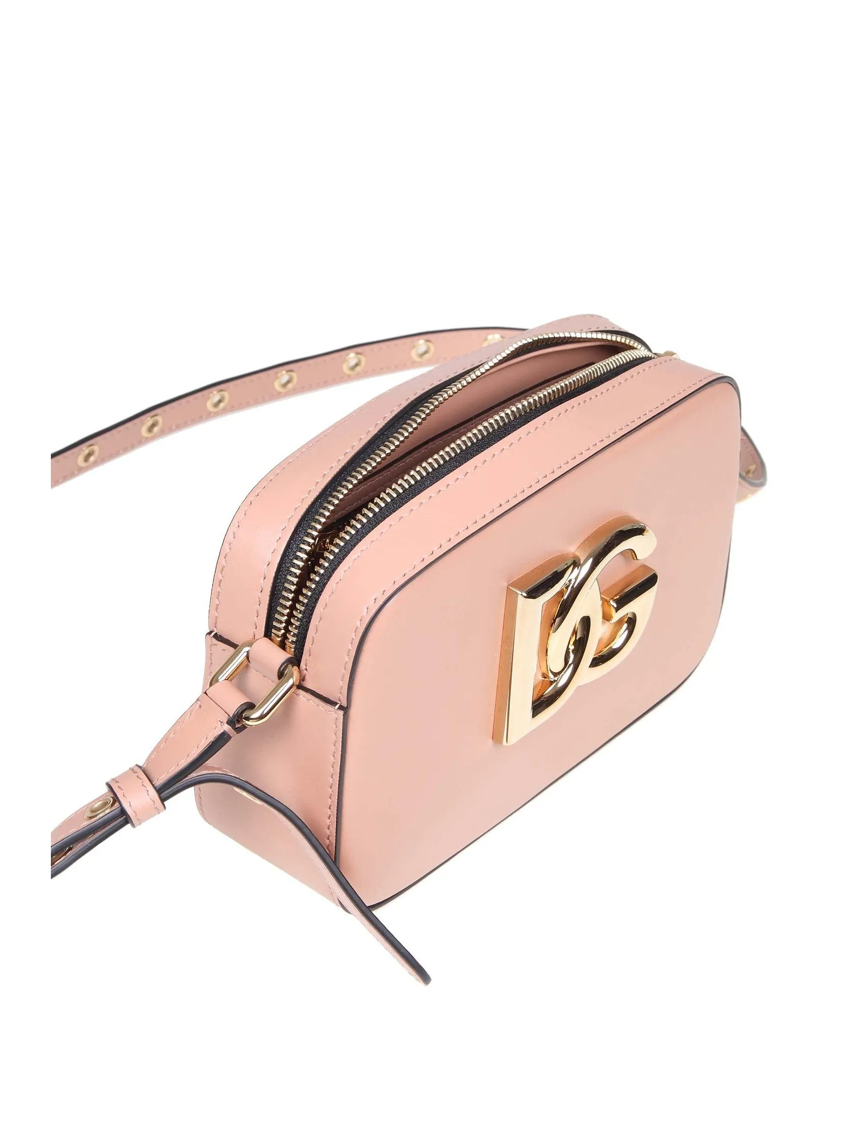 Dolce & Gabbana 3.5 Logo Plaque Crossbody Bag