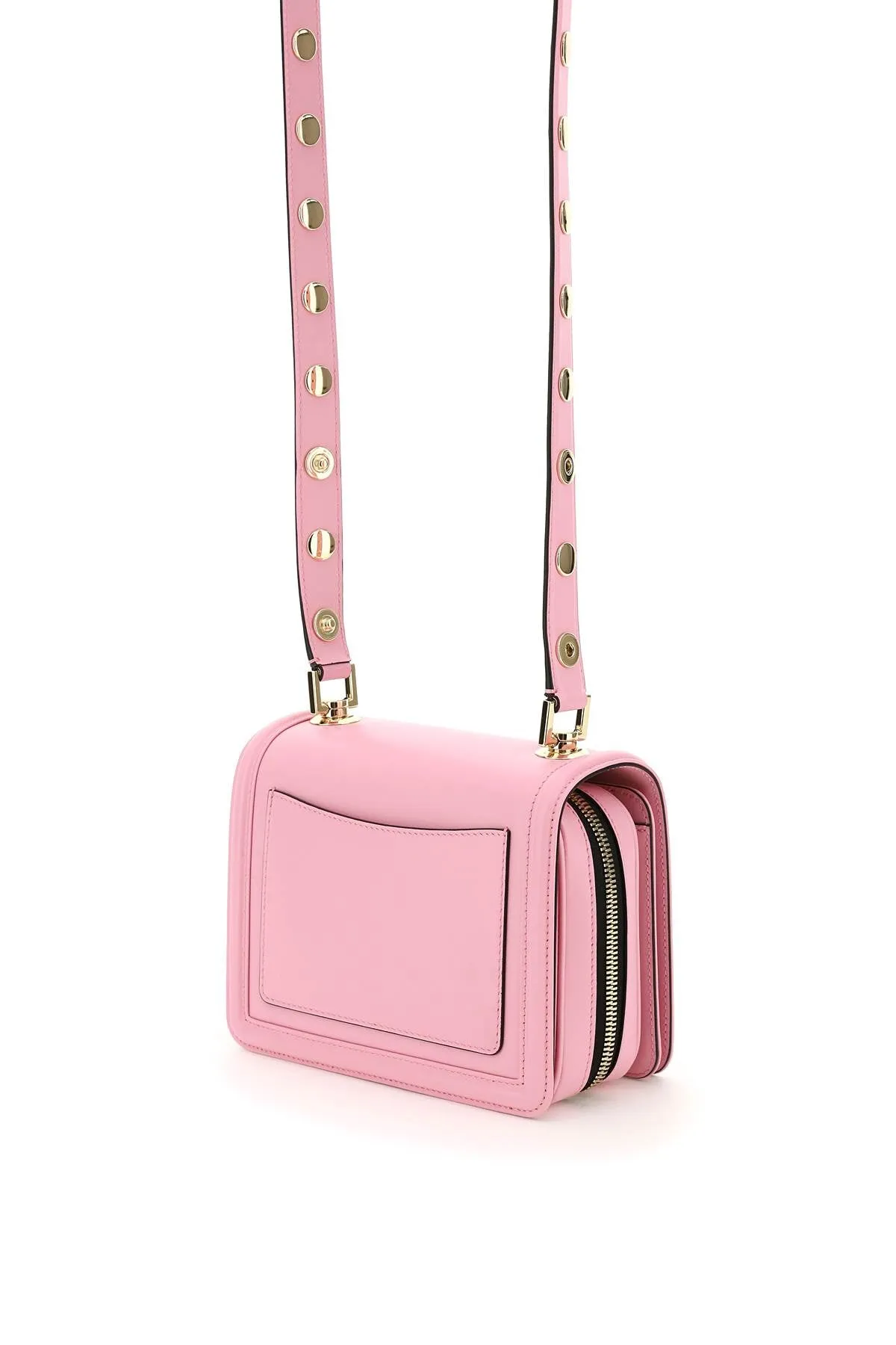 Dolce & Gabbana Logo Engraved Twist-Lock Crossbody Bag