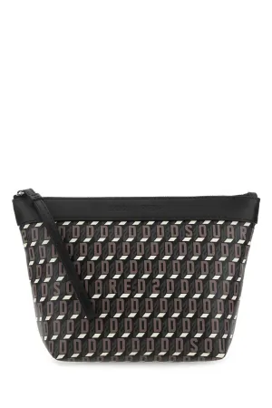 Dsquared2 Logo Motif Cosmetics Bag