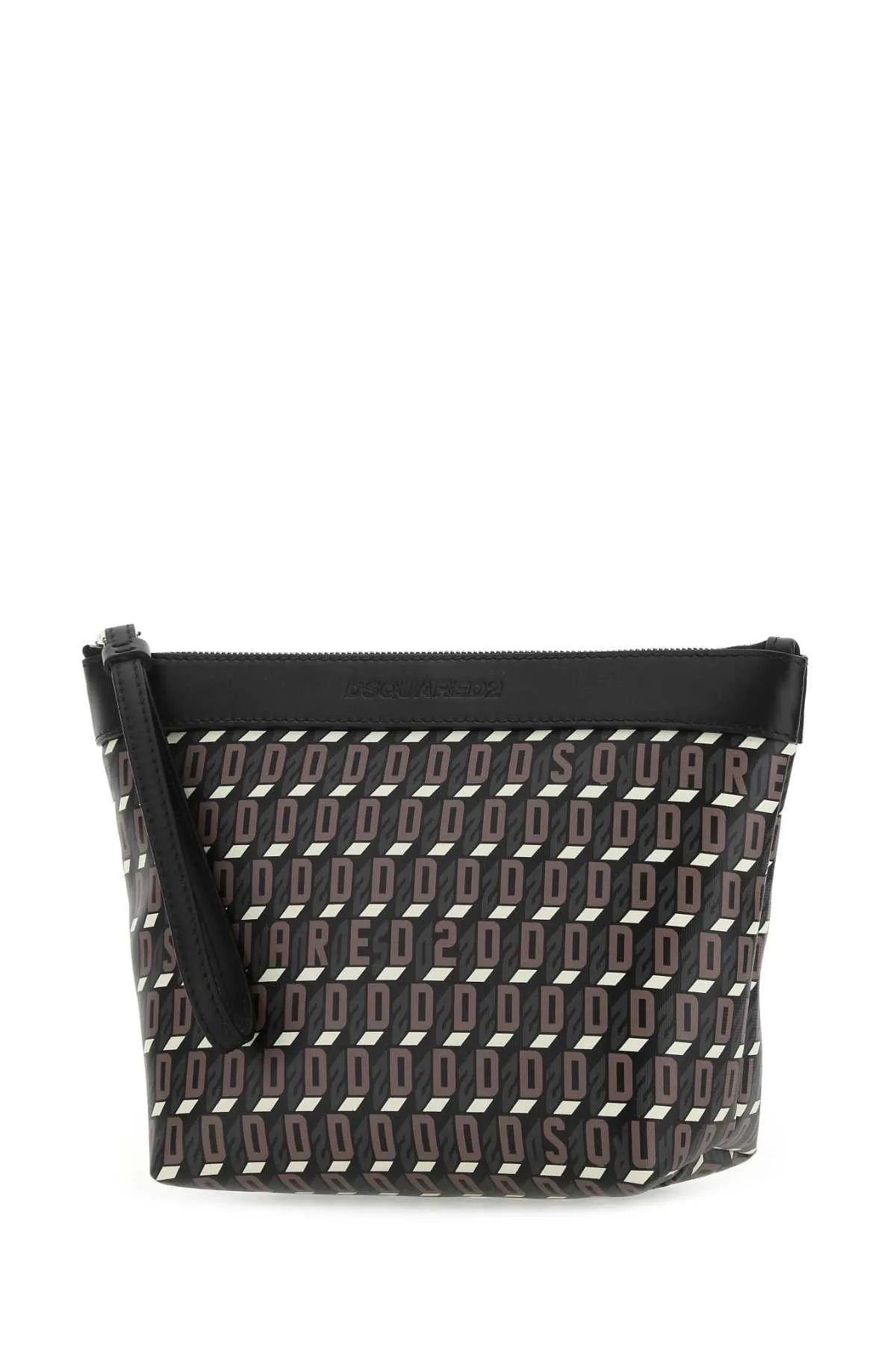 Dsquared2 Logo Motif Cosmetics Bag