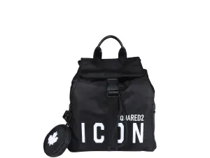 Dsquared2 Logo Printed Drawstring Backpack