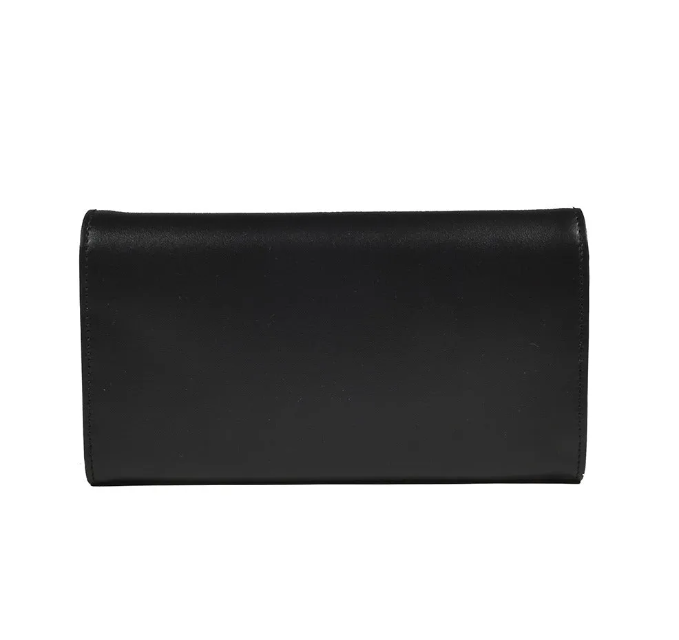 Etro Embellished-Strap Foldover Shoulder Bag