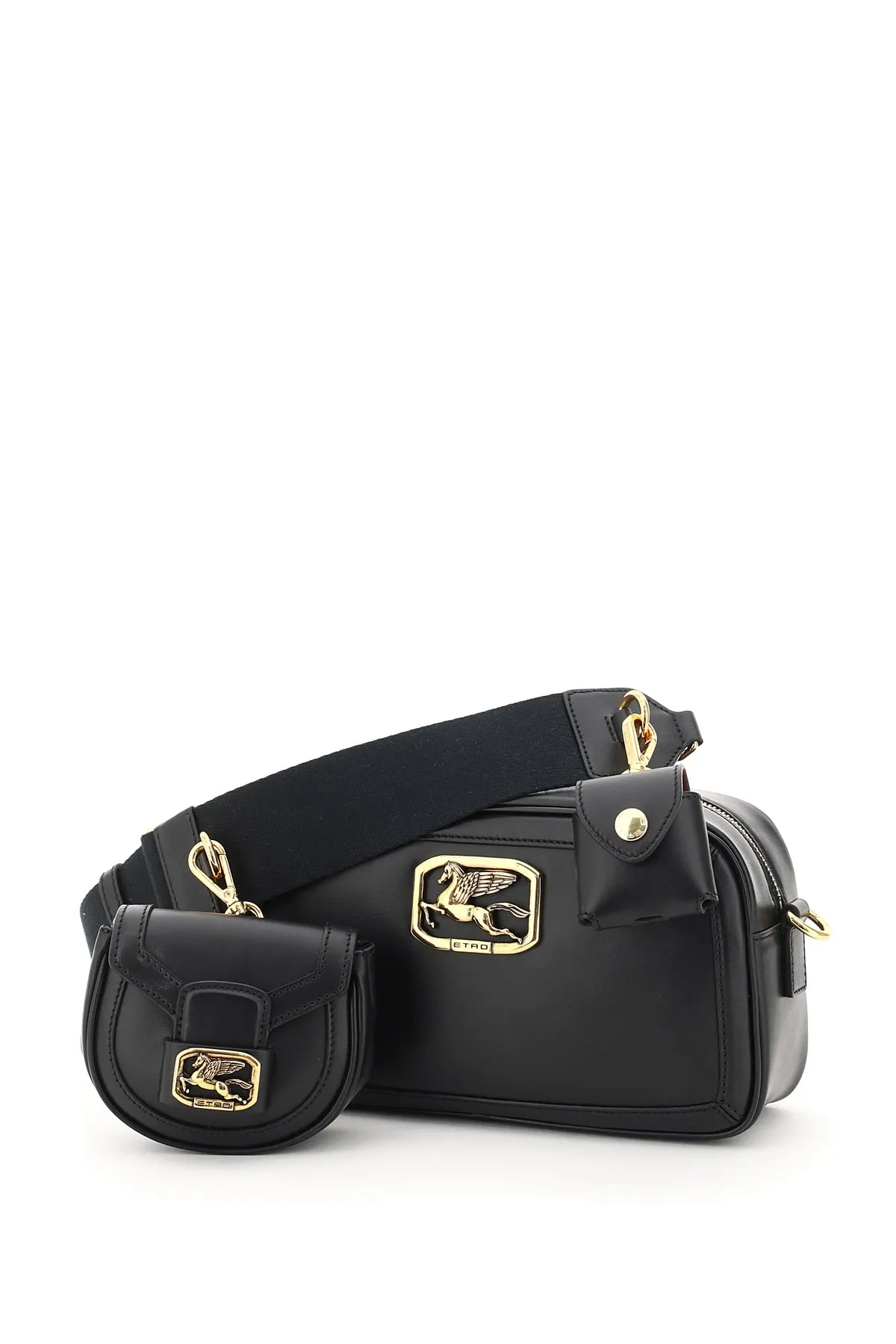 Etro Logo Plaque Camera Bag