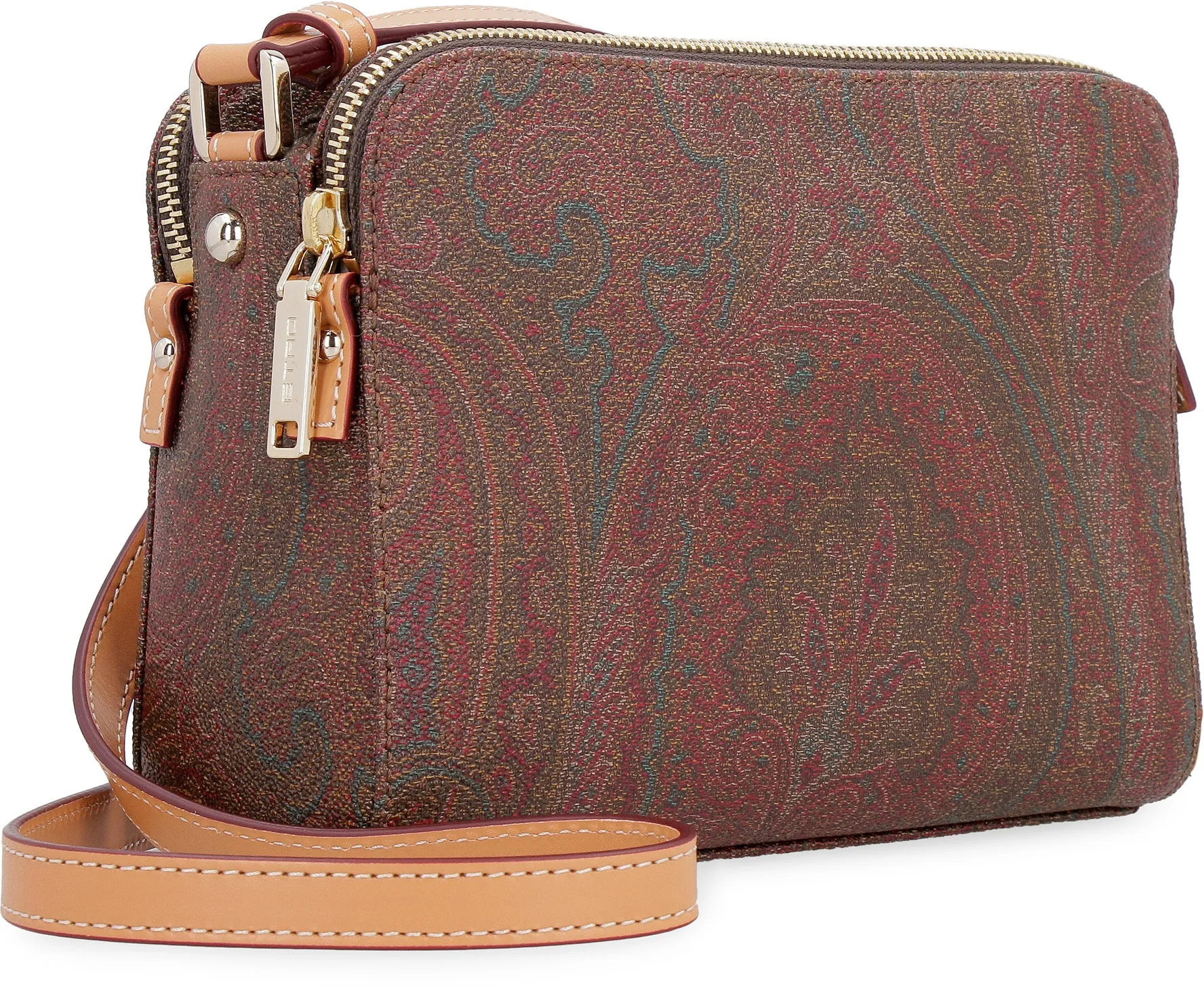 Etro Paisley Printed Zipped Crossbody Bag