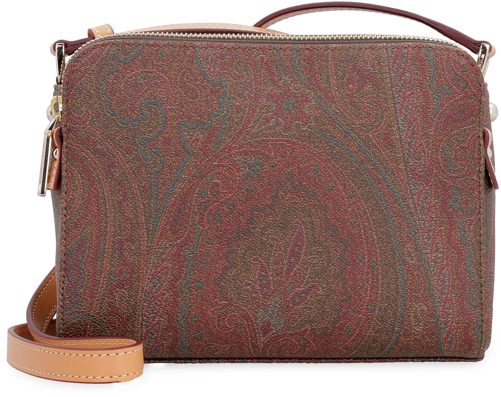 Etro Paisley Printed Zipped Crossbody Bag