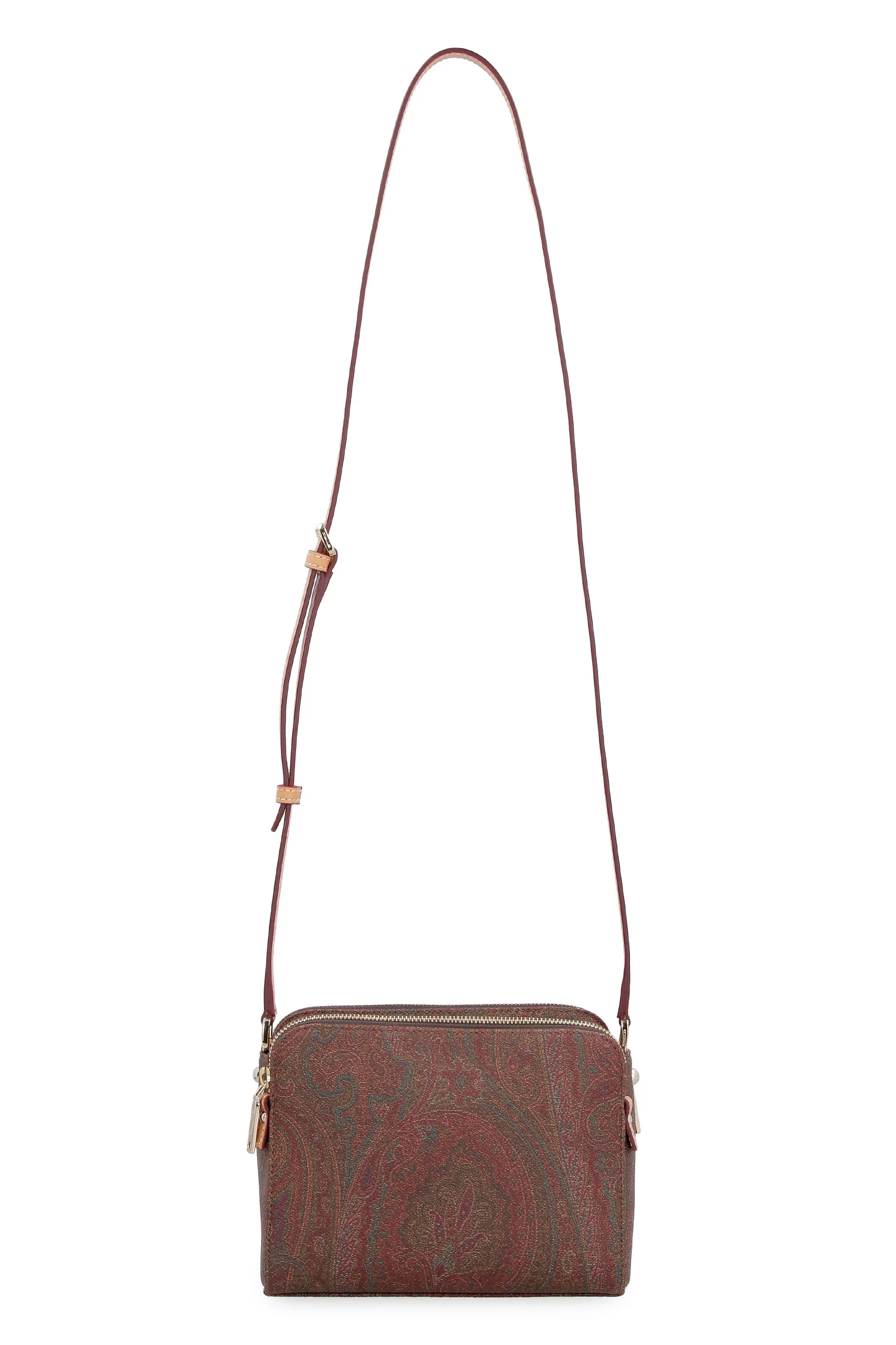 Etro Paisley Printed Zipped Crossbody Bag