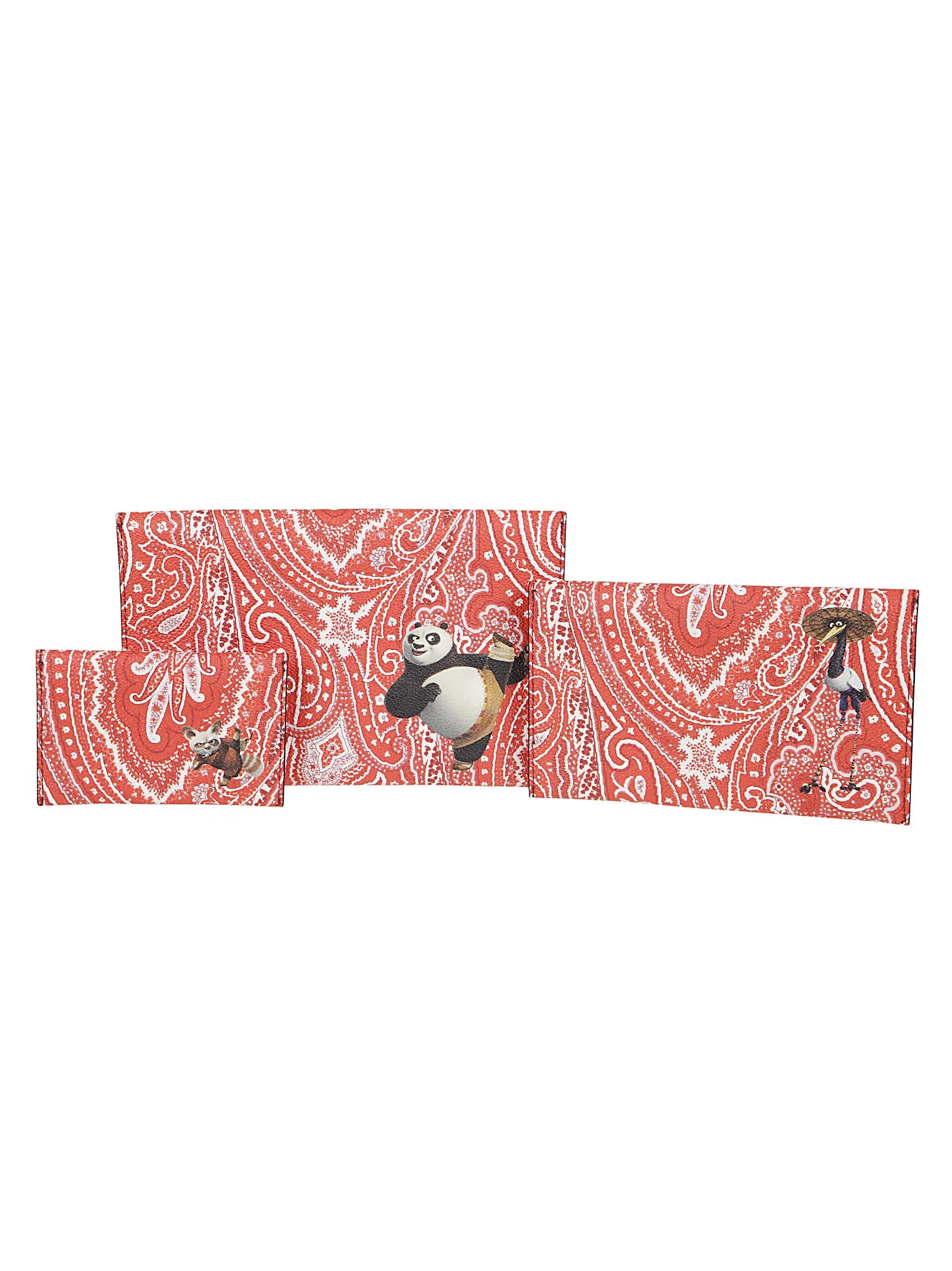 Etro Set of Three Paisley Print Clutch Bag