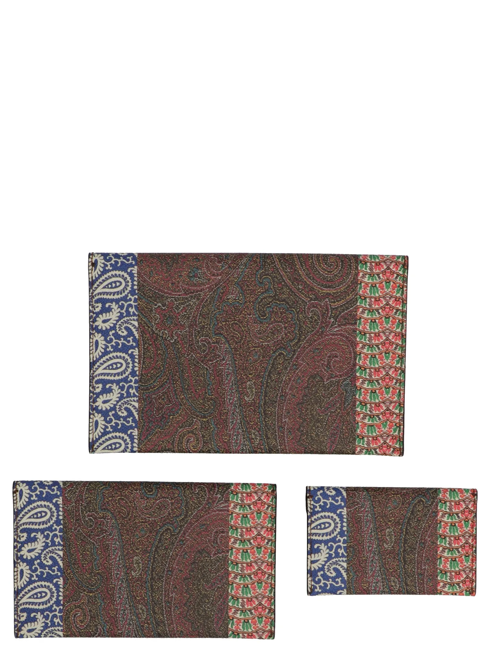 Etro Set of Three Paisley Print Clutch Bag