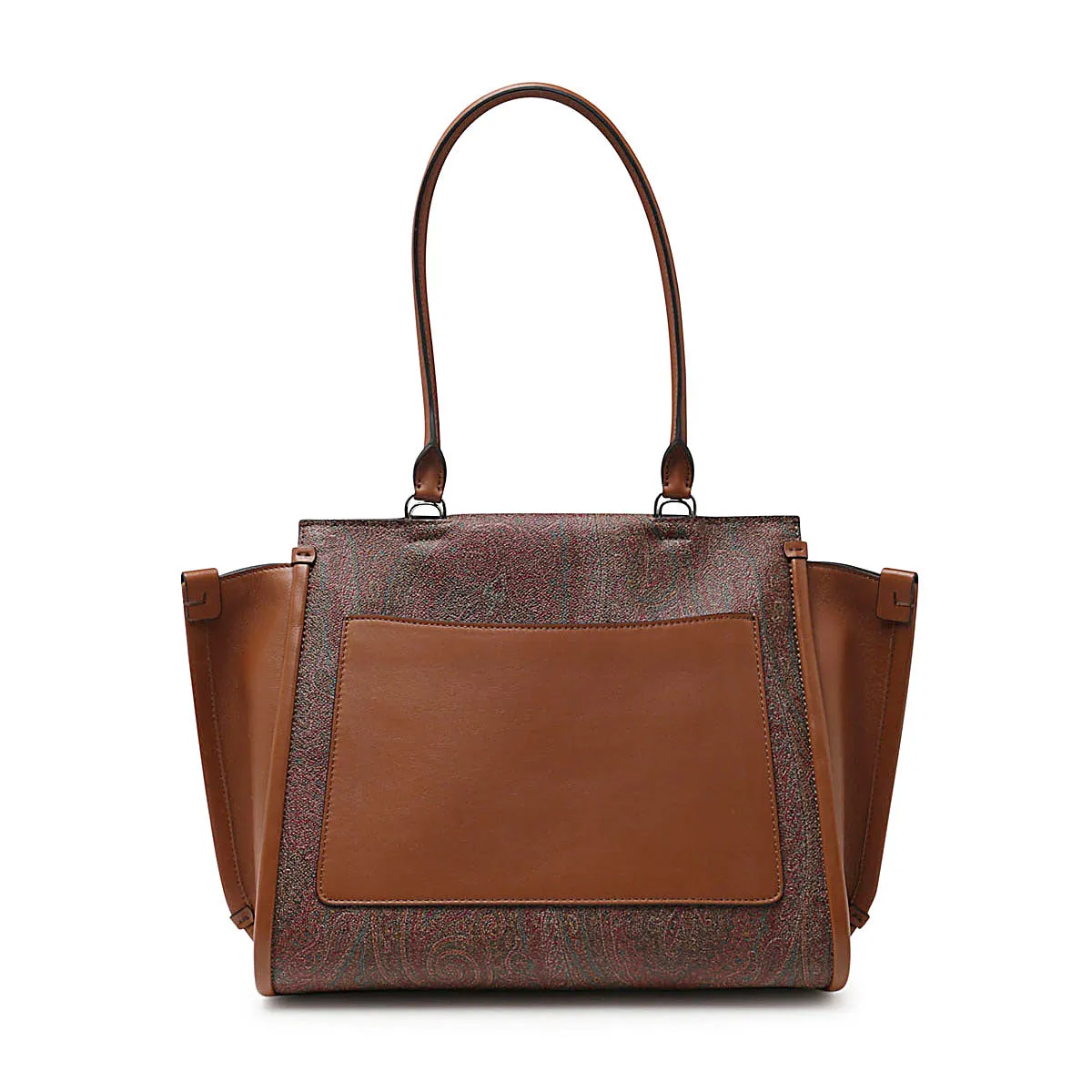 Etro Stone Embellished Printed Tote Bag