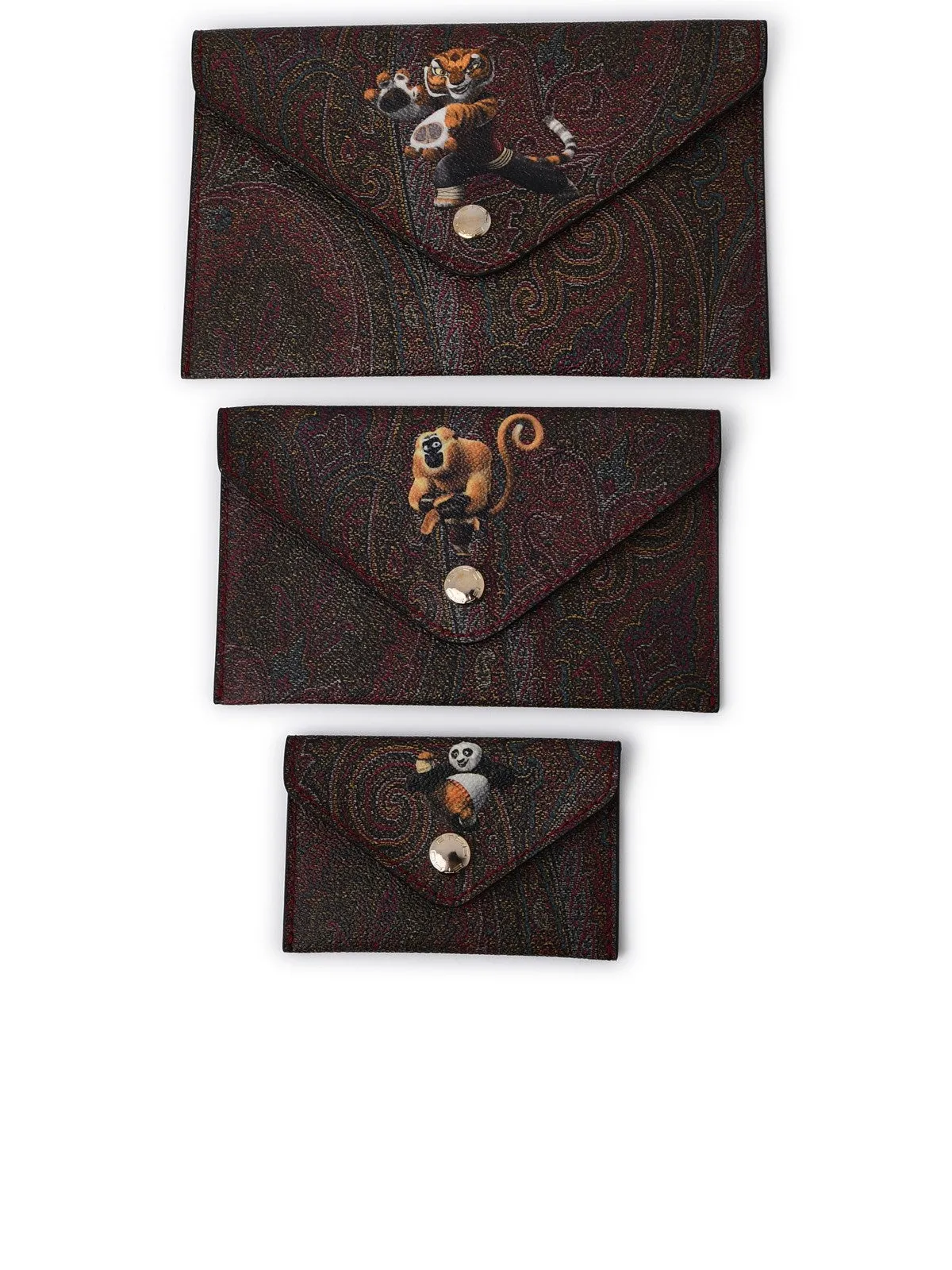 EtroKung Fu Panda Press Stud Envelope Set