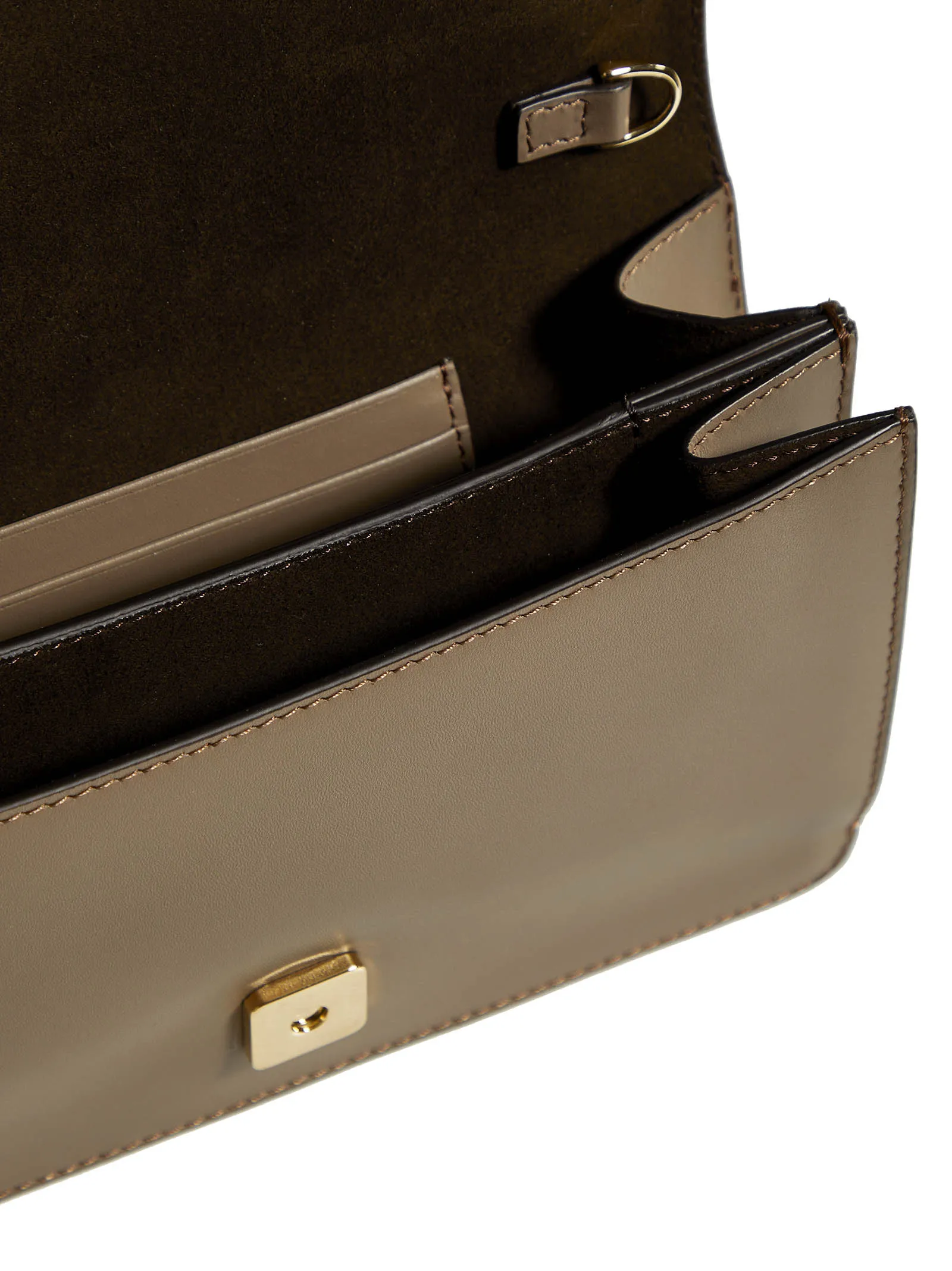 Fendi Baguette Flat Chained Clutch Bag
