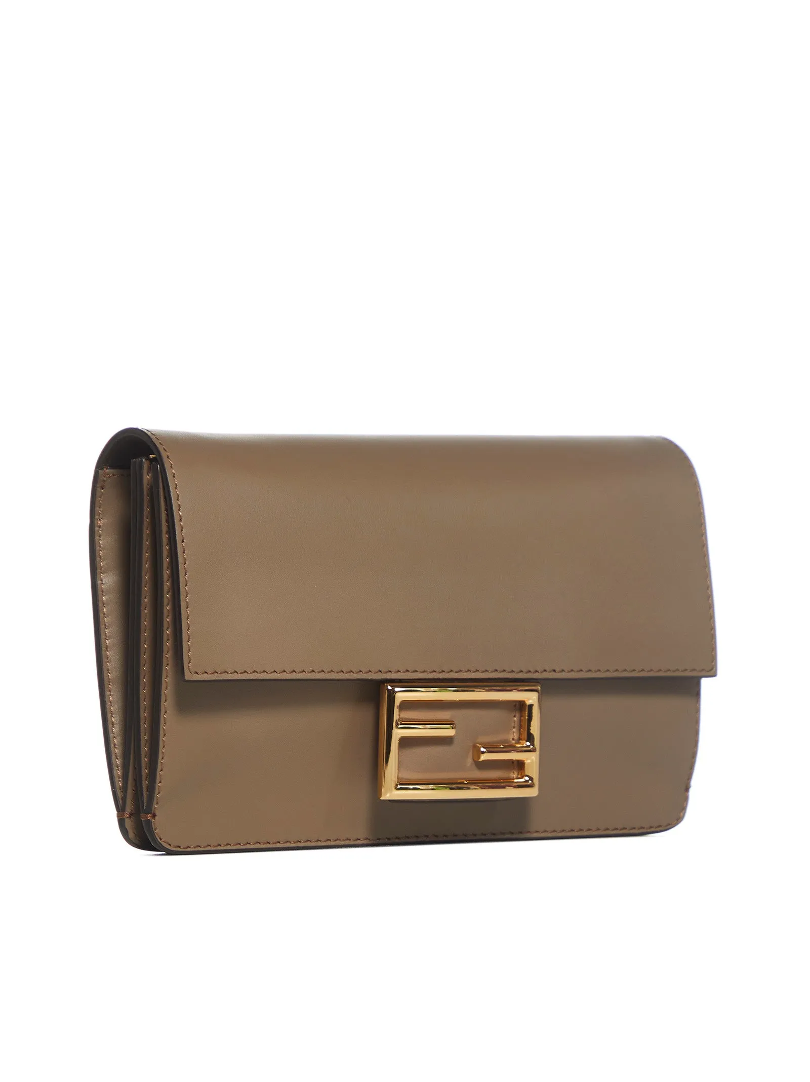 Fendi Baguette Flat Chained Clutch Bag